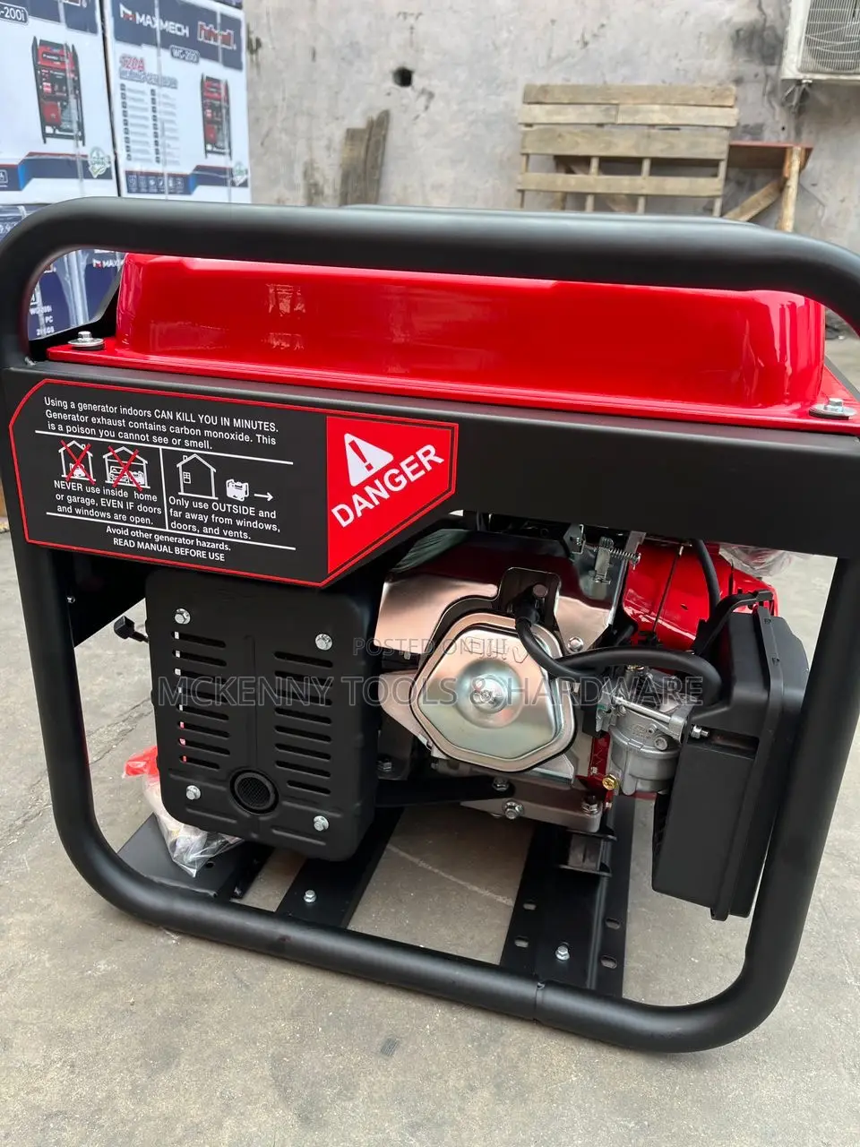 Wg-380ei Maxmech Start and Weld Electric Start , I Means Inverting
