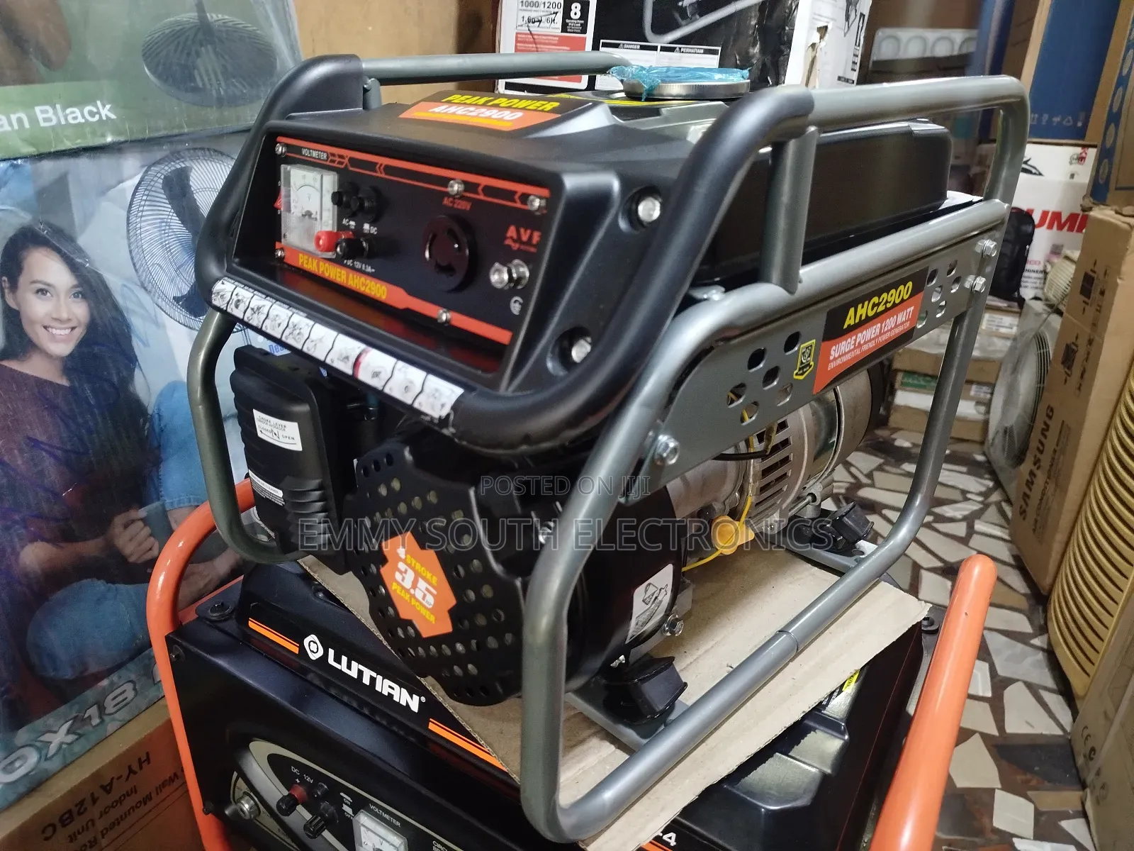 Peak Power Petrol 💯 Copper Coil Generator 1.2 Kva