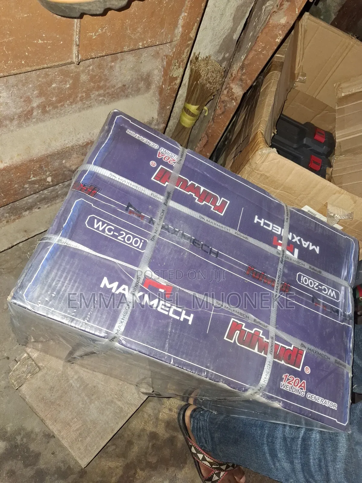 Maxmech 120a Start And Welding Generator  Wg_200i