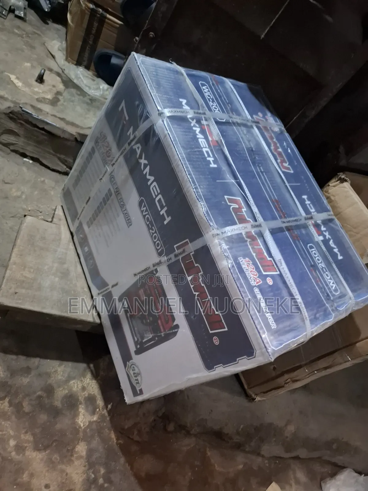 Maxmech 120a Start And Welding Generator  Wg_200i