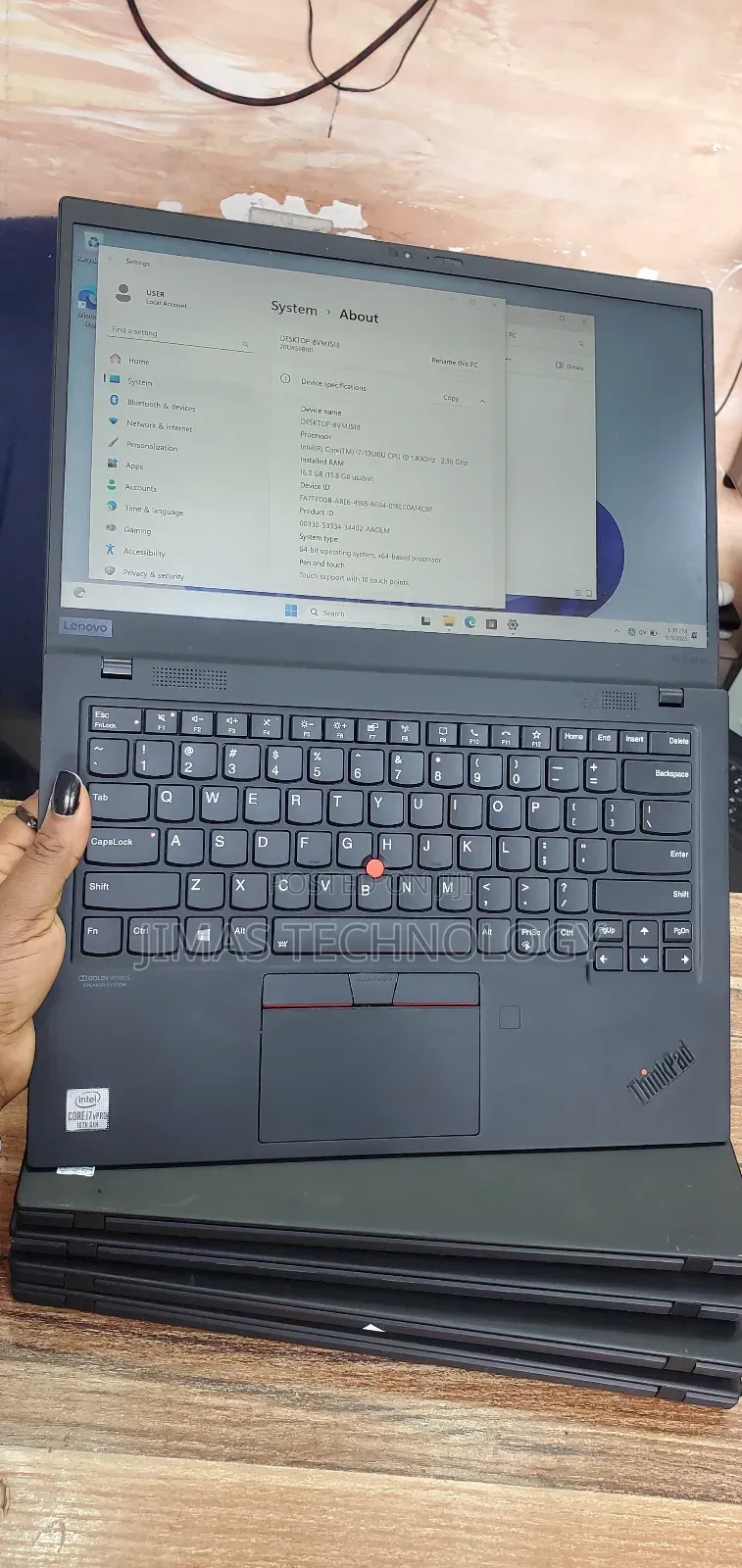 Laptop Lenovo ThinkPad X1 Carbon 16GB Intel Core i7 SSD 256GB