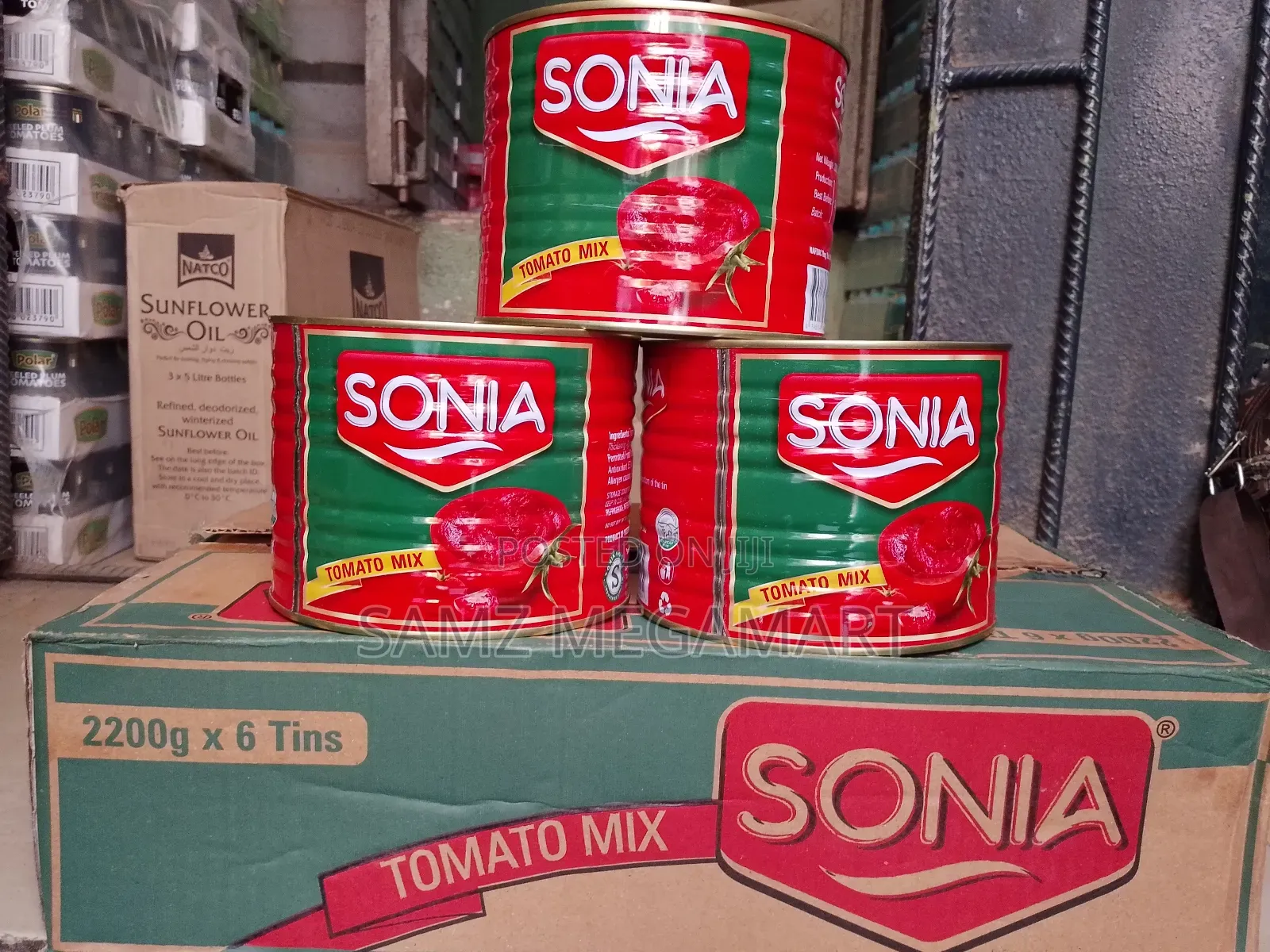 Sonia Tomato Paste – 6 X 2200g