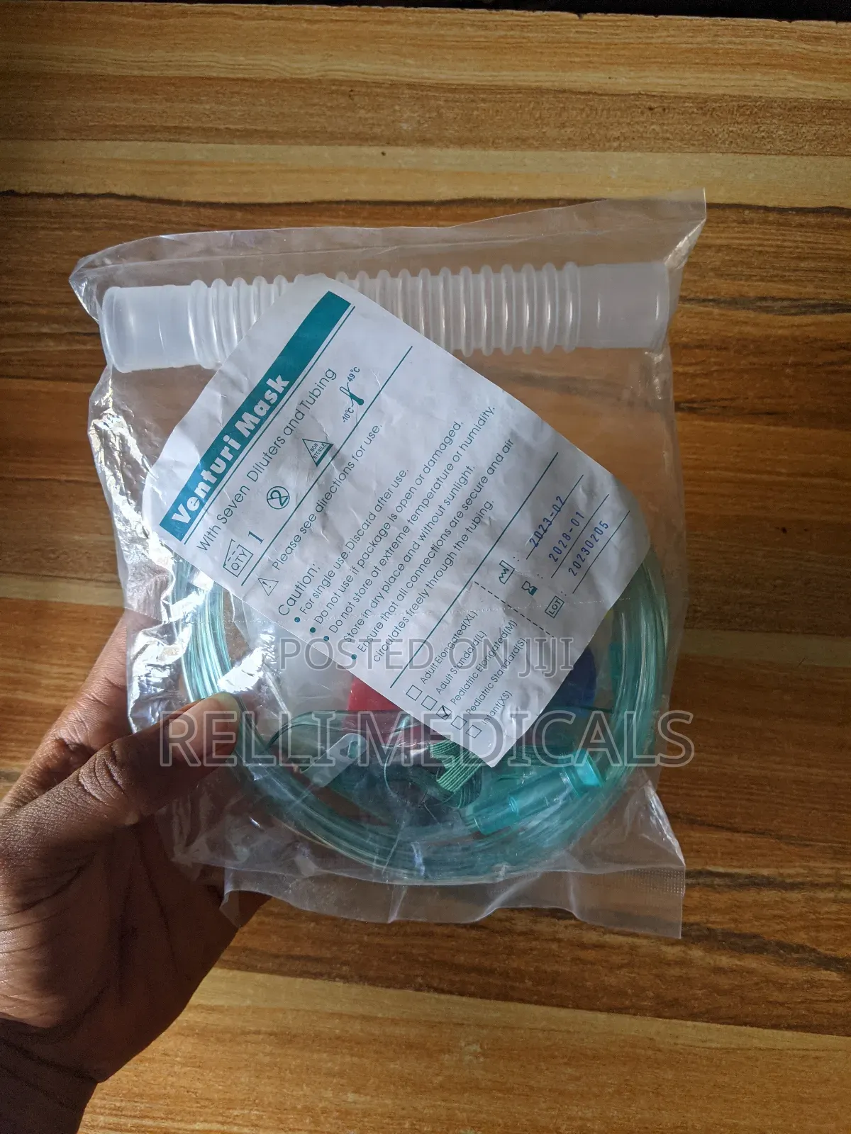 Venturi Style Mask (Air Entrainment Mask)