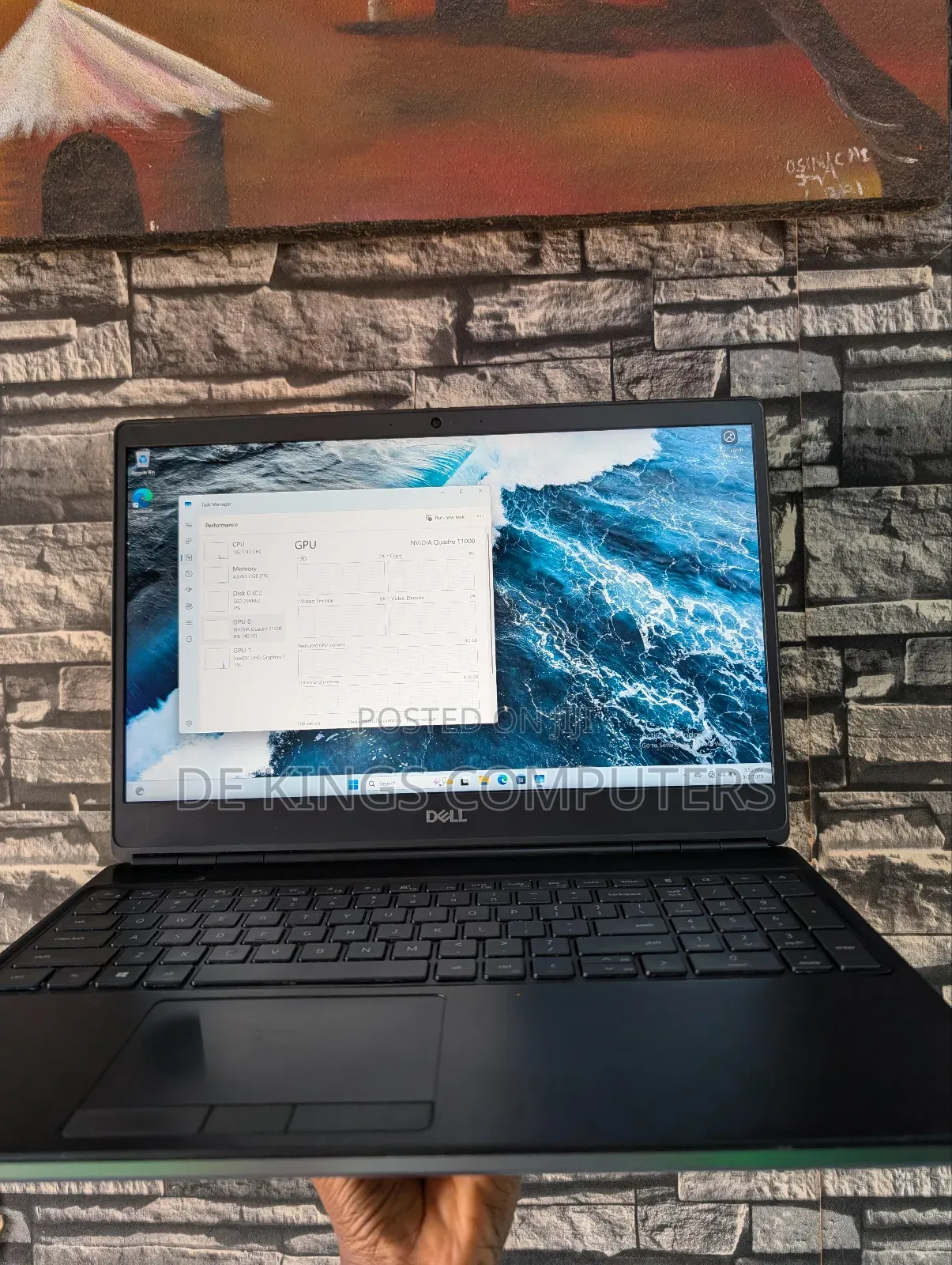 Laptop Dell Precision 7550 64GB Intel Xeon SSD 512GB