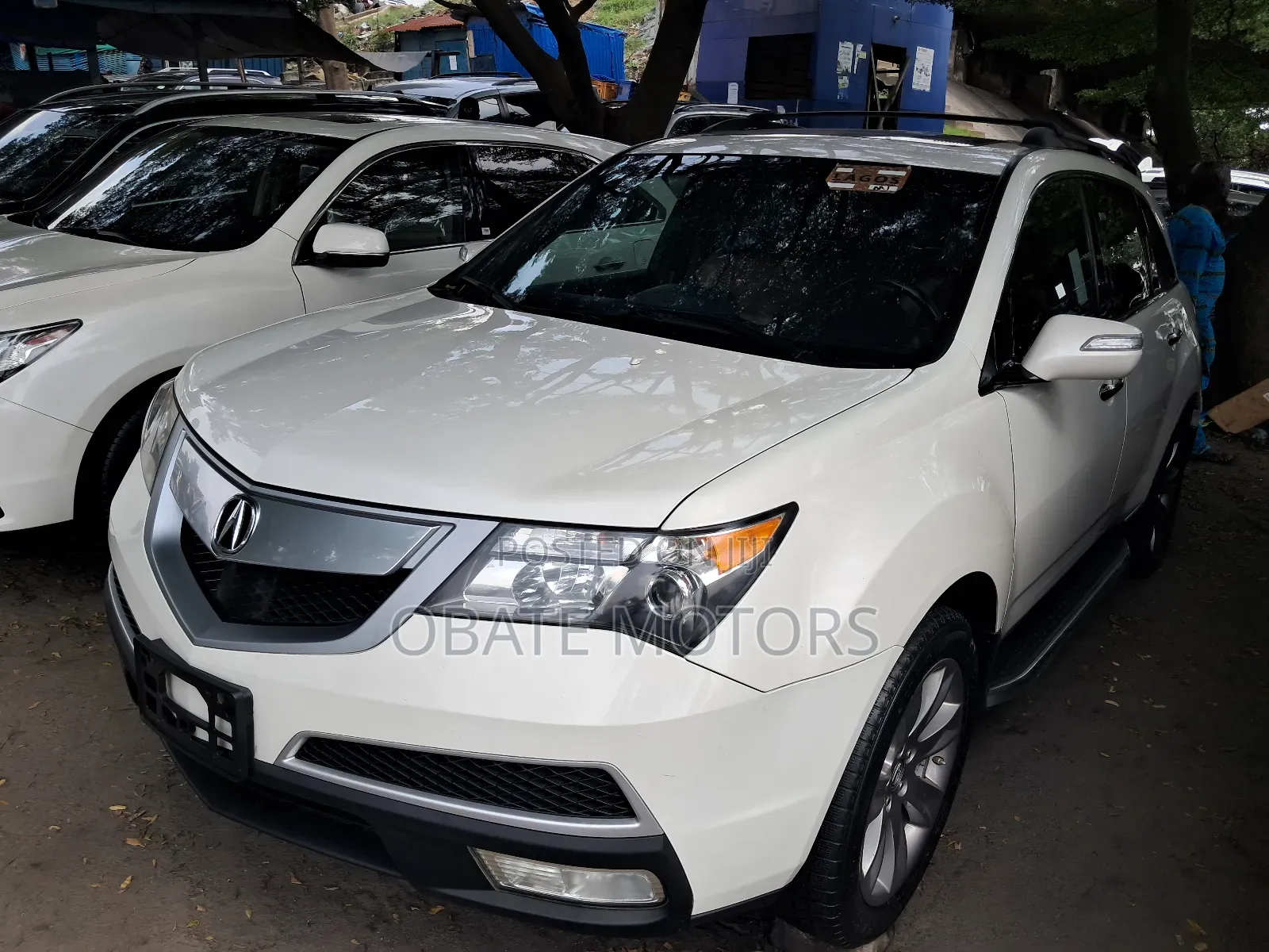 Acura MDX SUV 4dr AWD (3.7L 6cyl 6A) 2013 White