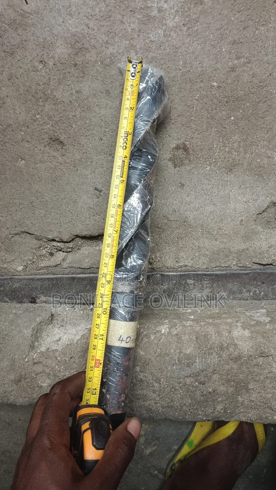 Taper Shank Drill Bit 300mm Working Length ( Multiple Sizes Available