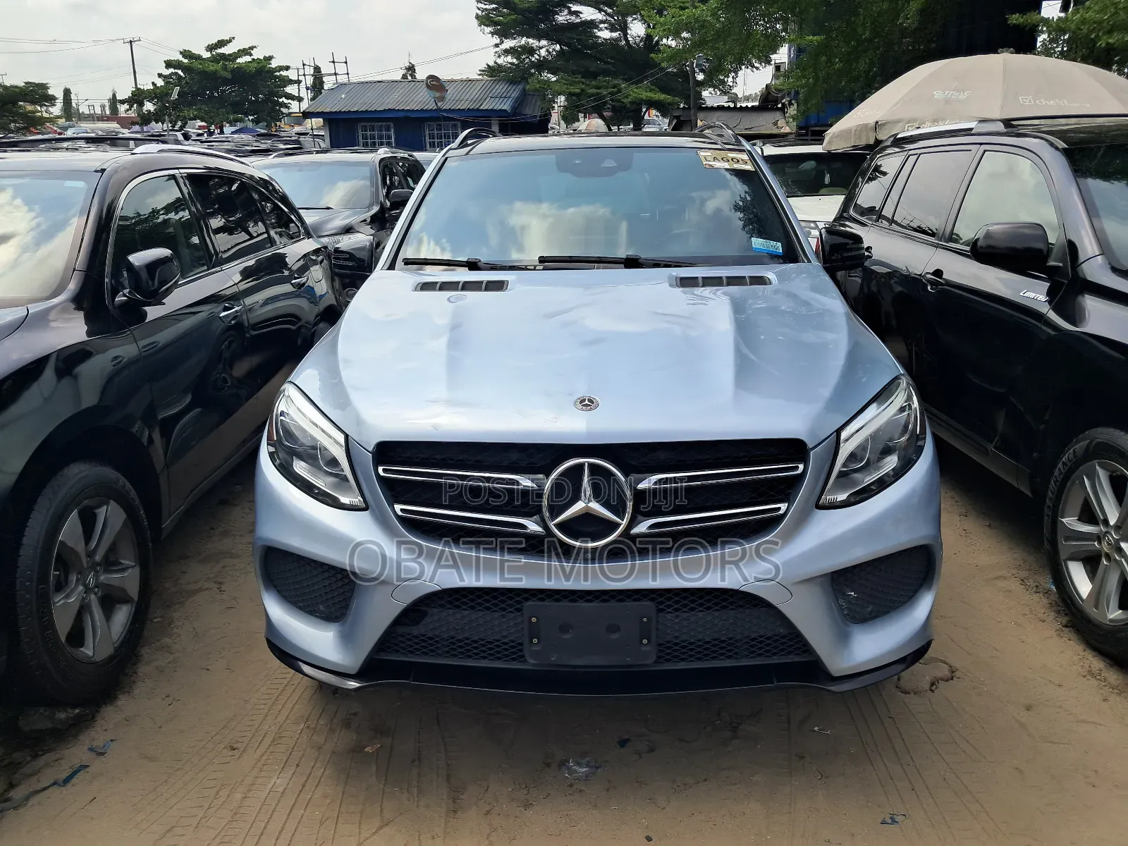 Mercedes-Benz GLE-Class GLE 350d 4MATIC 2017 Blue
