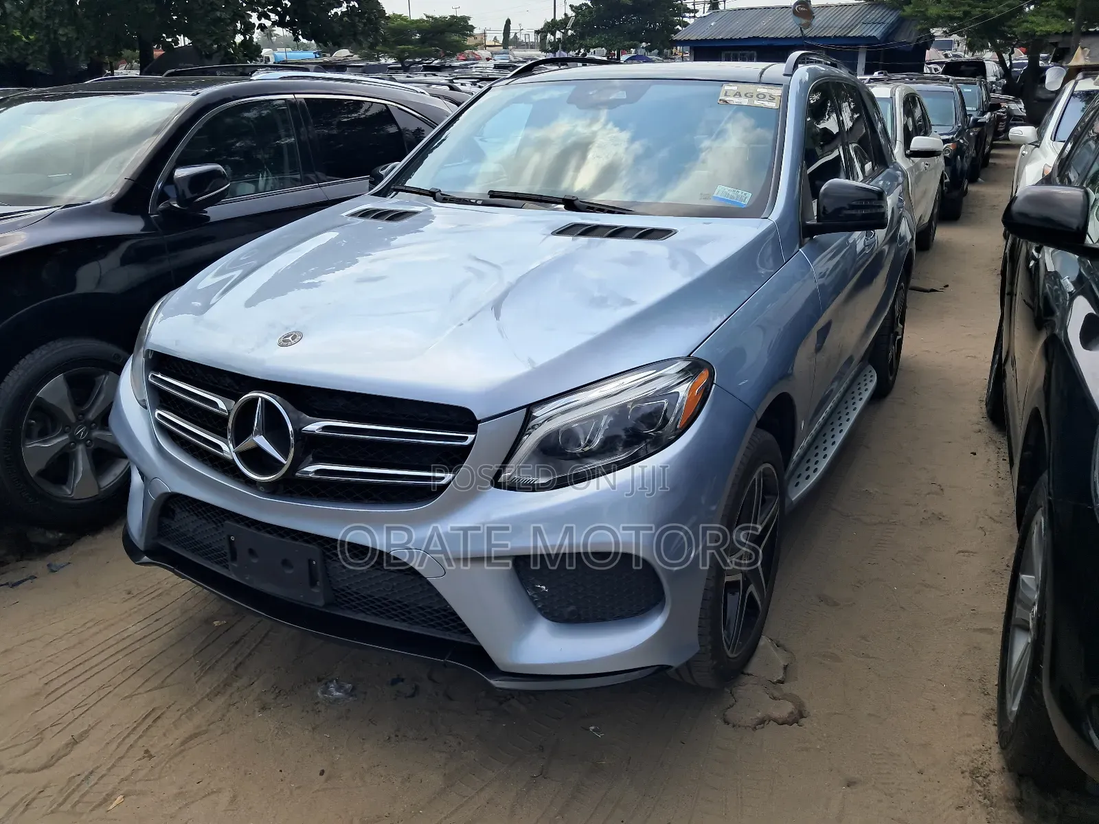 Mercedes-Benz GLE-Class GLE 350d 4MATIC 2017 Blue