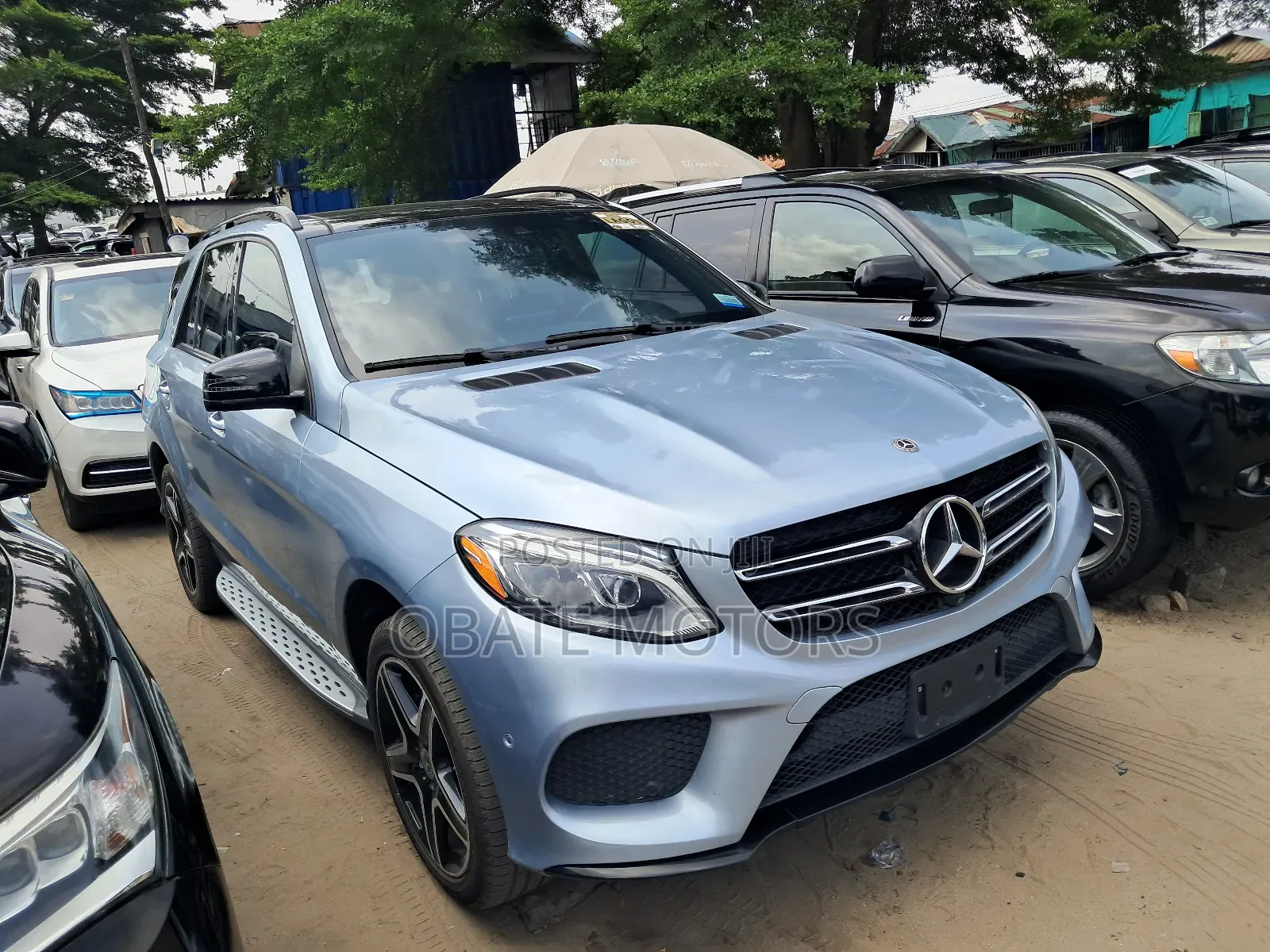 Mercedes-Benz GLE-Class GLE 350d 4MATIC 2017 Blue