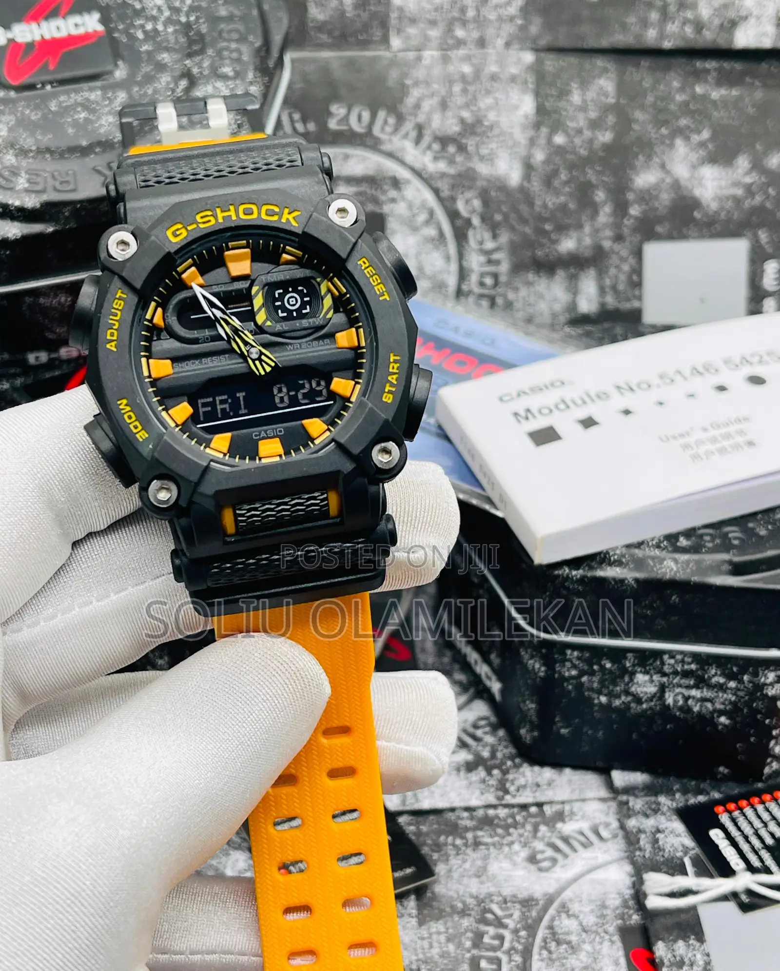 Gshock World Time Wristwatch