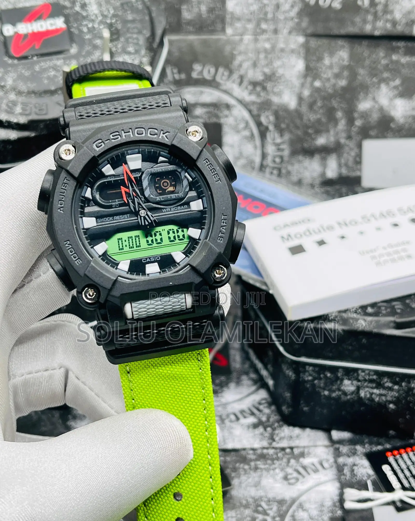 Gshock World Time Wristwatch