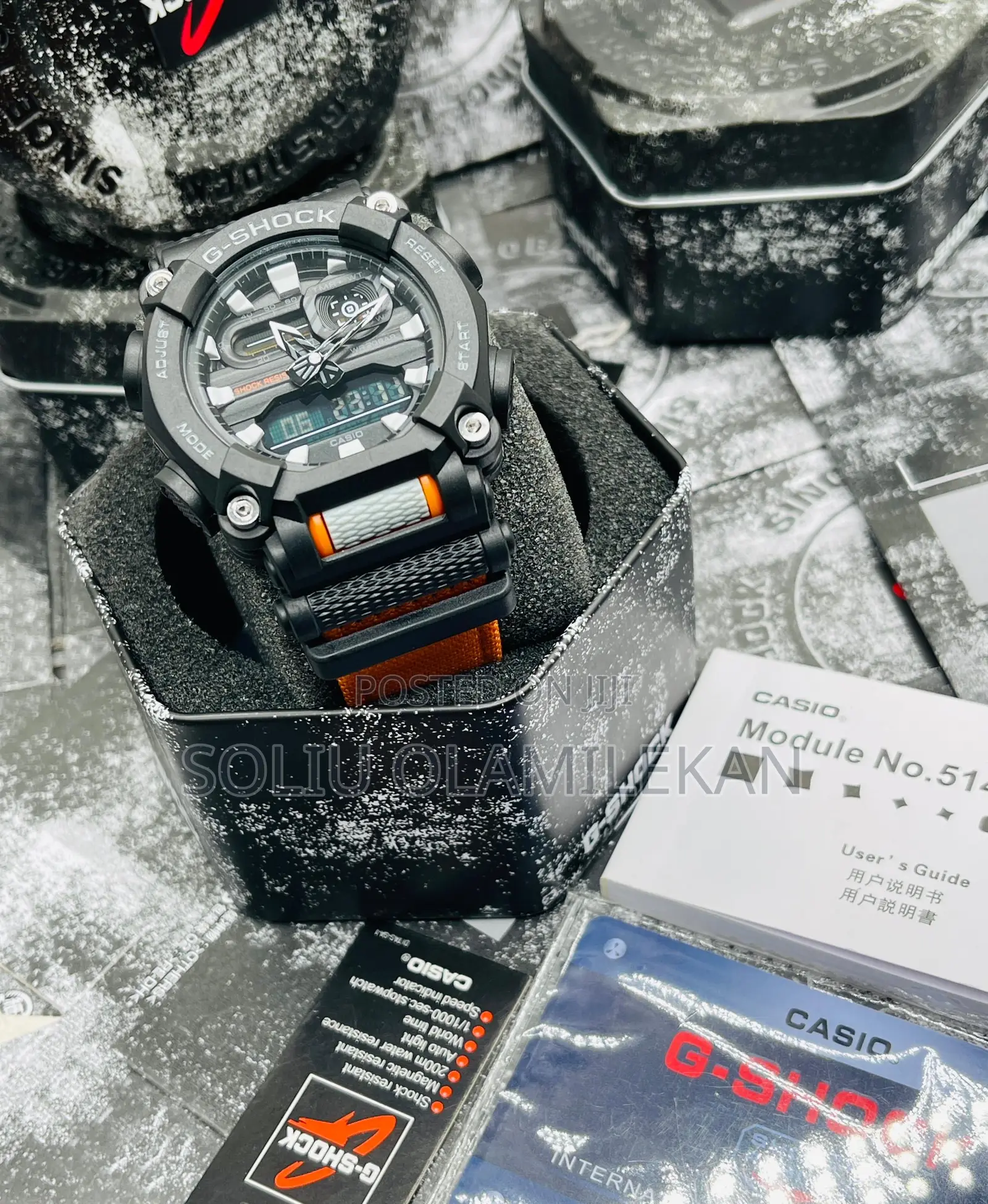 Gshock World Time Wristwatch