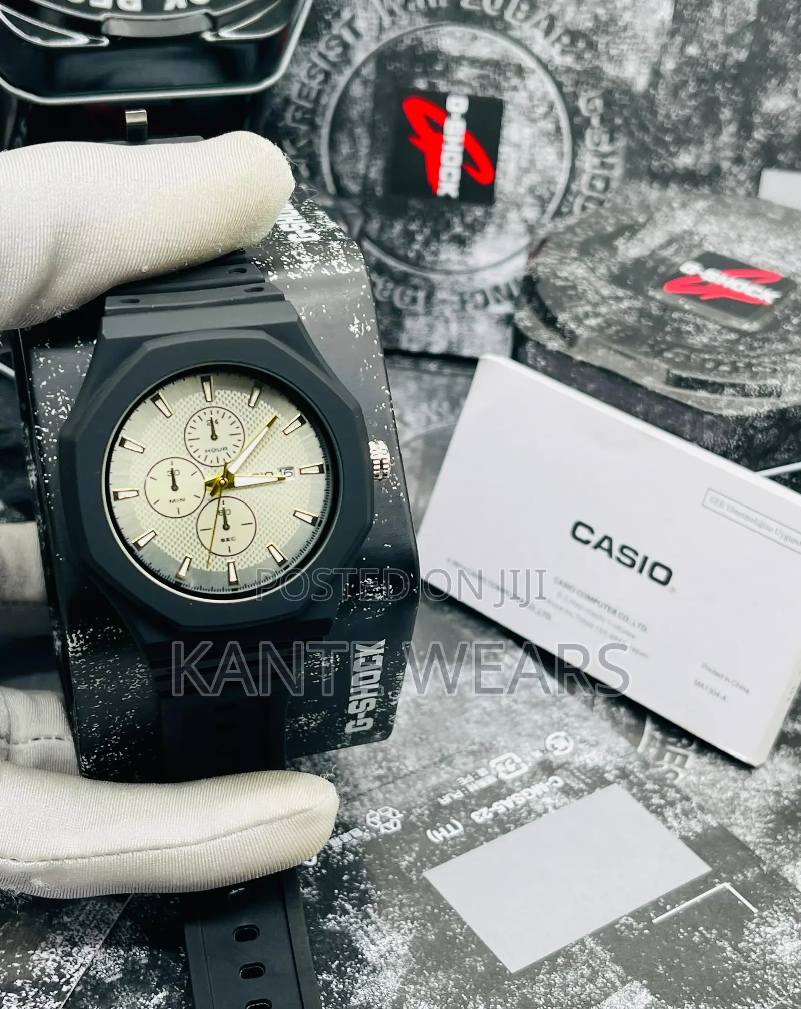 Gshock Casio Quartz Rubber Wristwatch