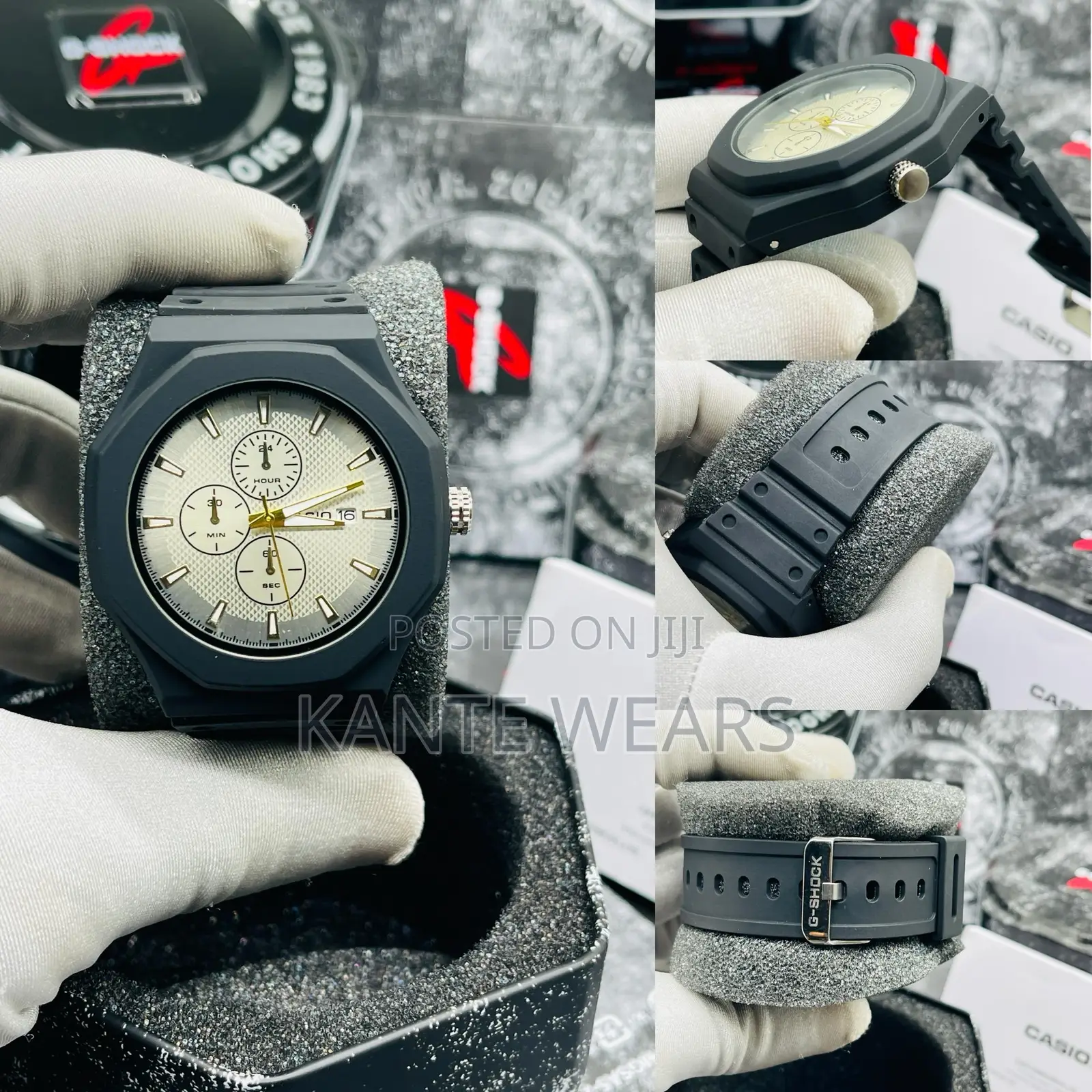Gshock Casio Quartz Rubber Wristwatch