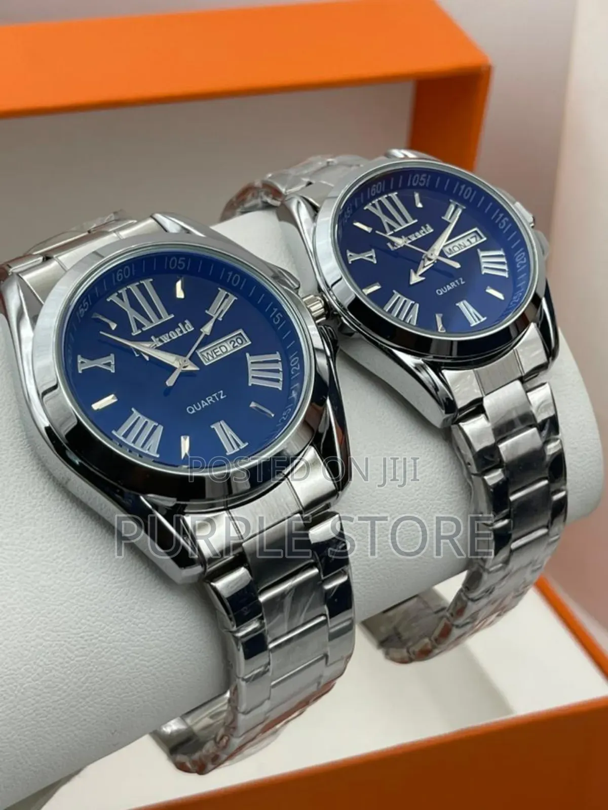 Lookworld Couples Wristwatches ( Price Is for Both Watches)