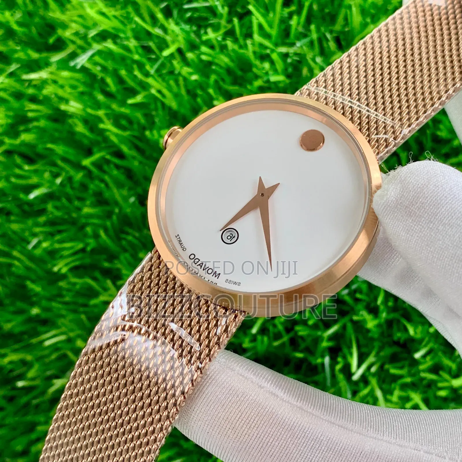 Original Movado Gold Stainless Steel, Quartz Watch