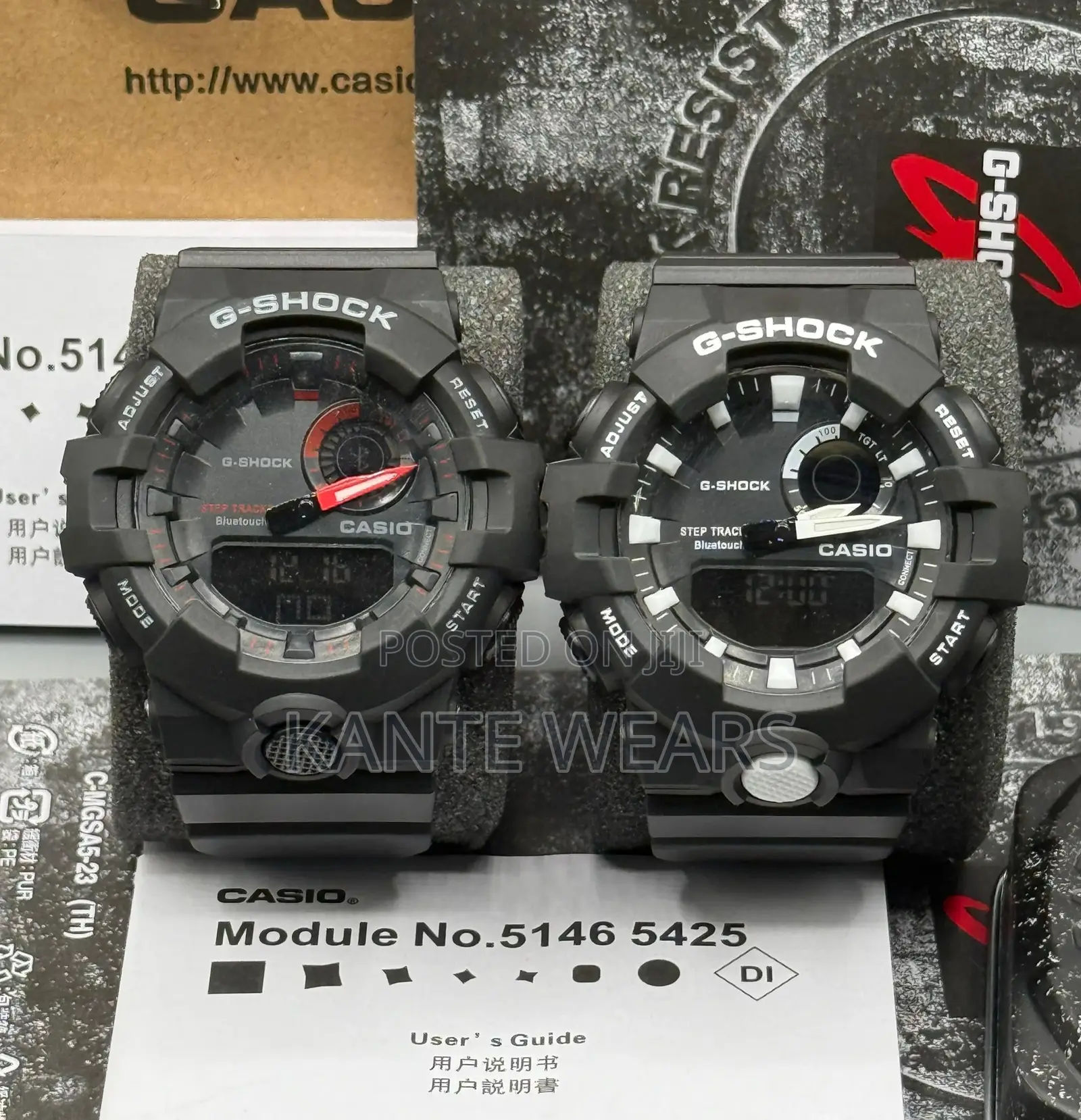 G-Shock Watch With Full Package Box and Card