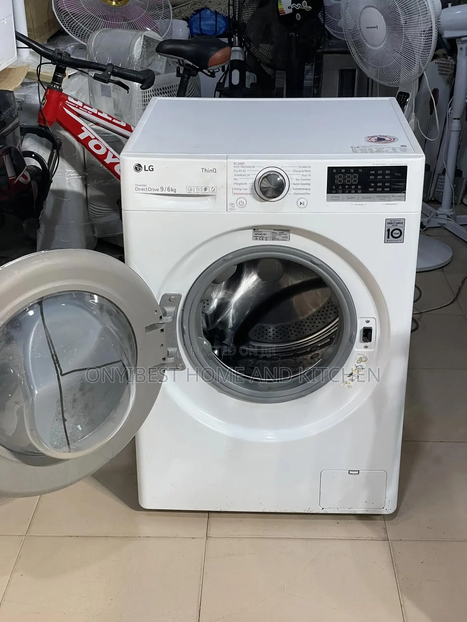 9/6kg Wash and Dryer Direct Drive Inverter Washing Machine