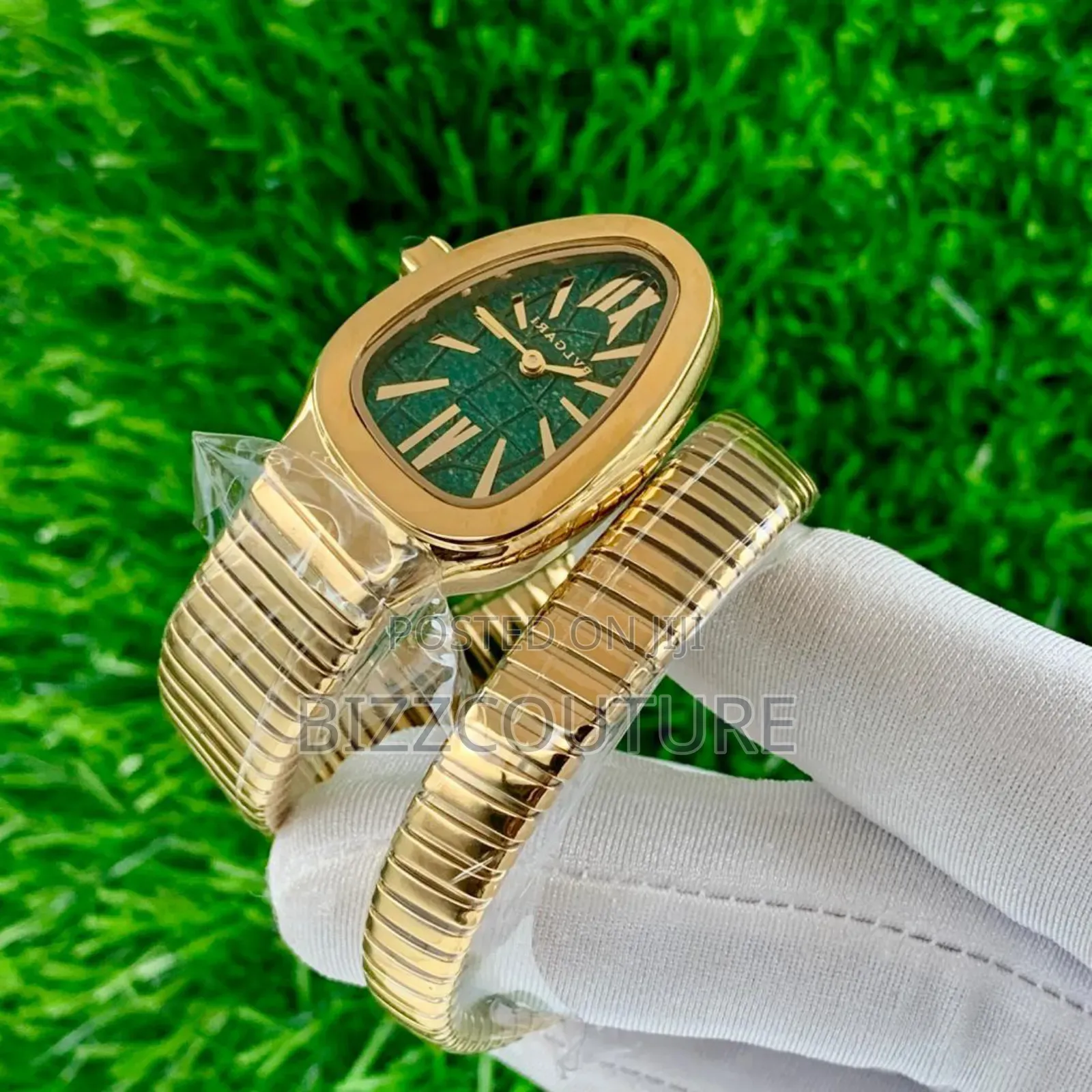 Original Bvlgari Gold Stainless Steel Quartz Watch