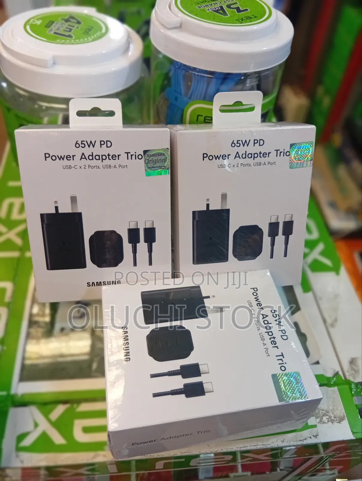 Samsung 65w Fasting Charging 3 In1 Fast Charging