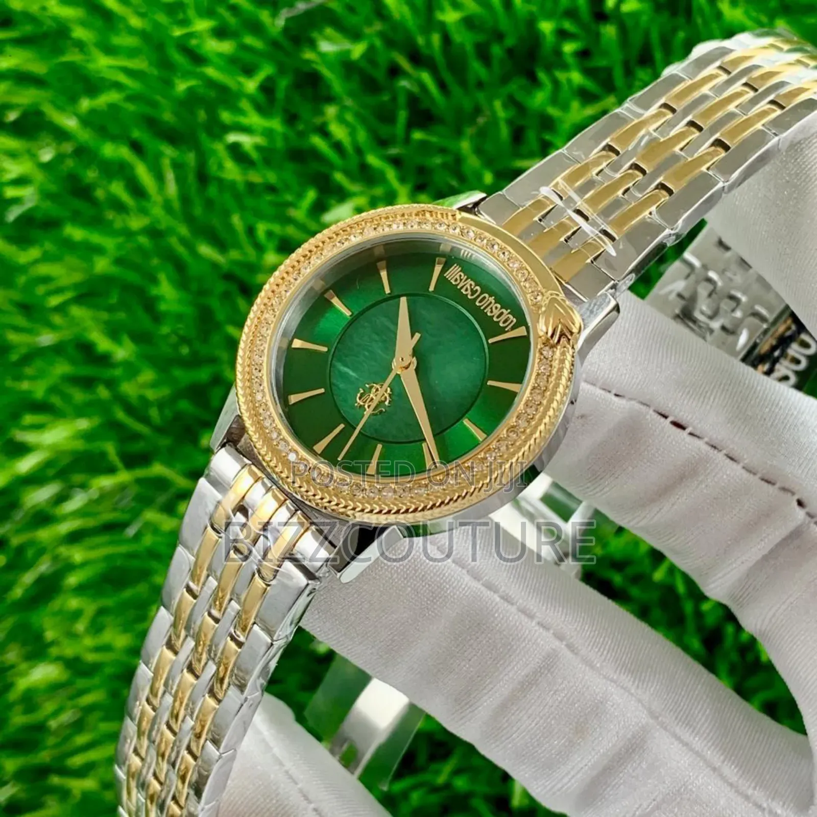 Original Roberto Cavalli Two-Tone Stainless Steel Quartz Watch