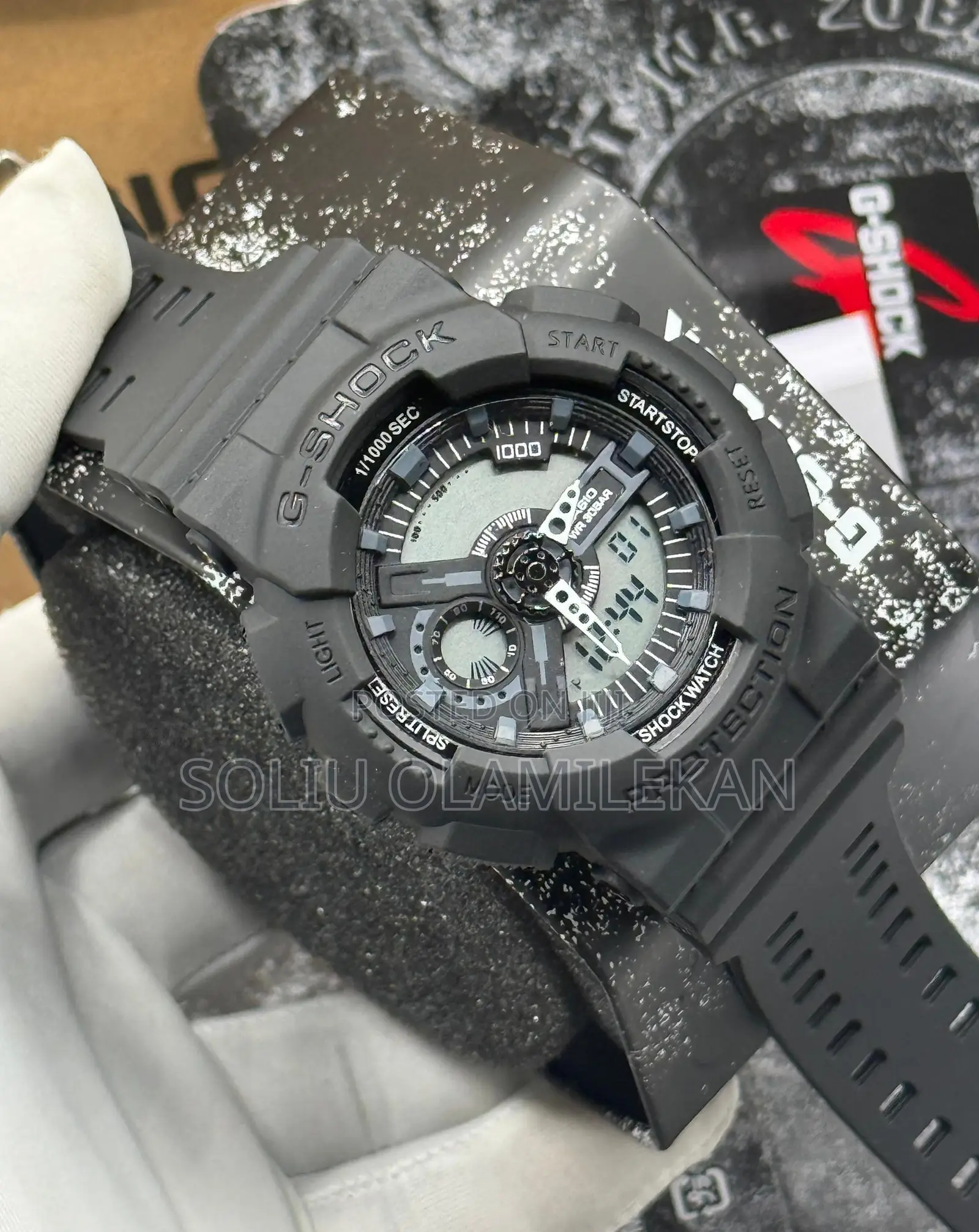 Full Package Box and Card G-Shock