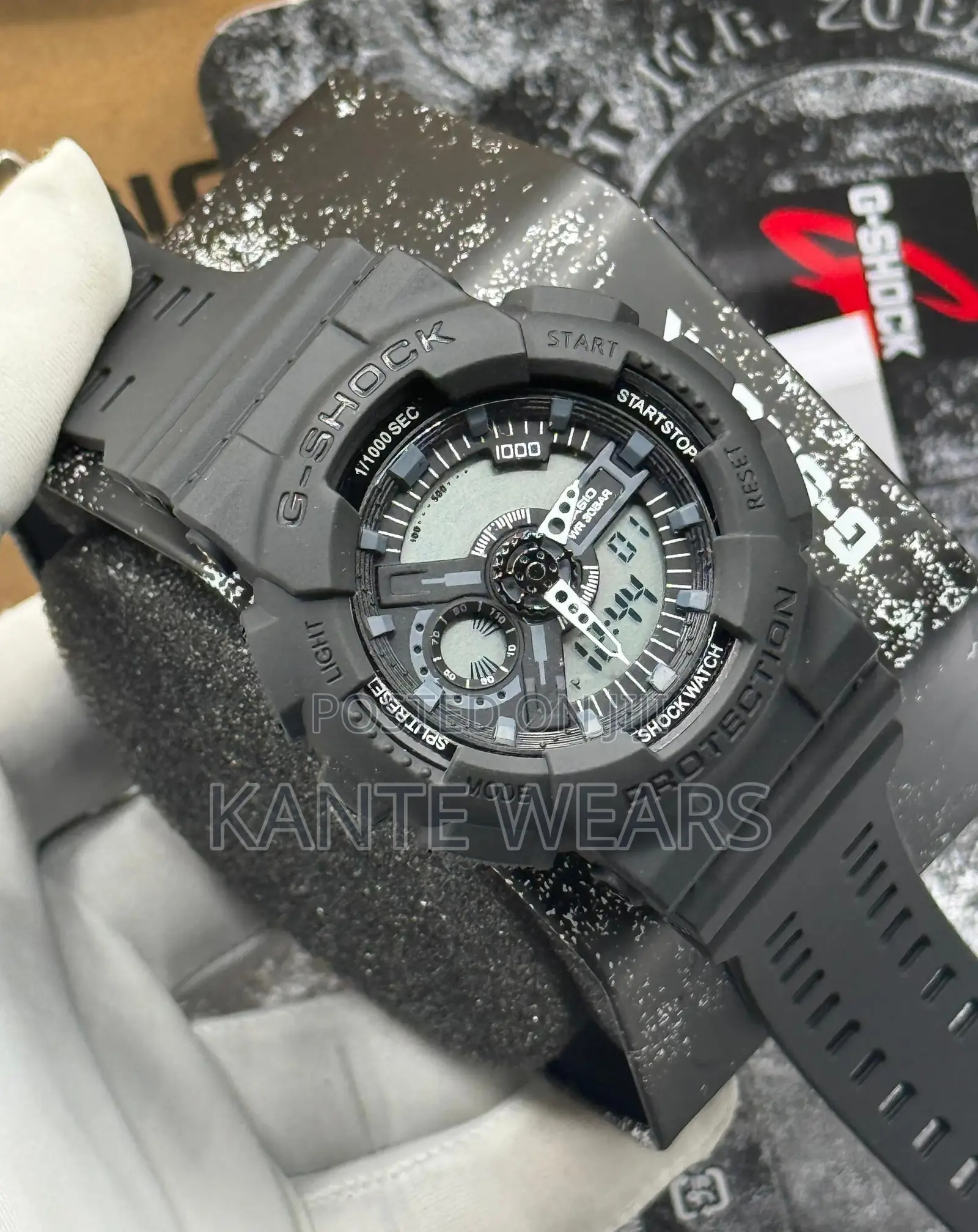 Full Package Box and Card G-Shock