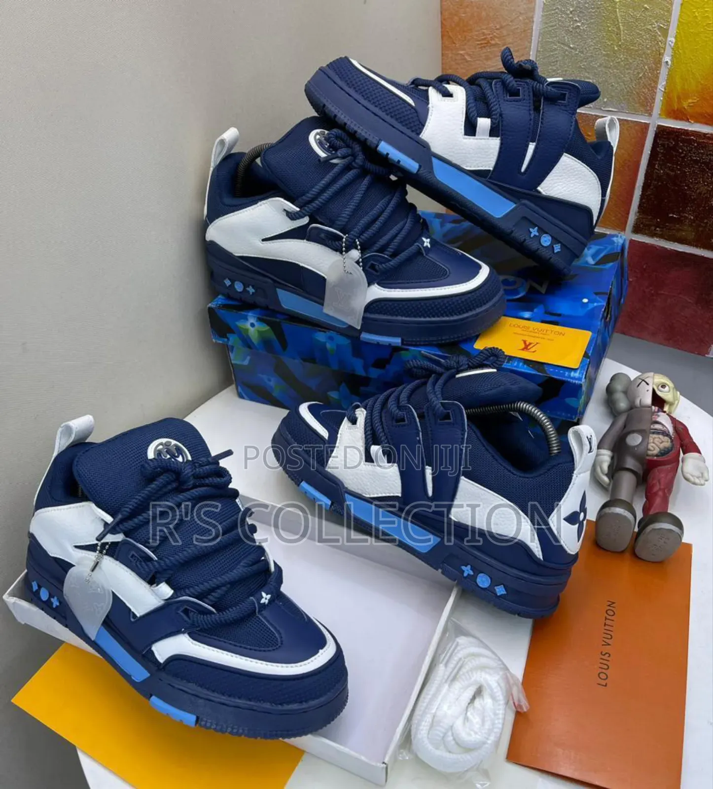 High Quality Louis Vuitton Unisex Sneakers