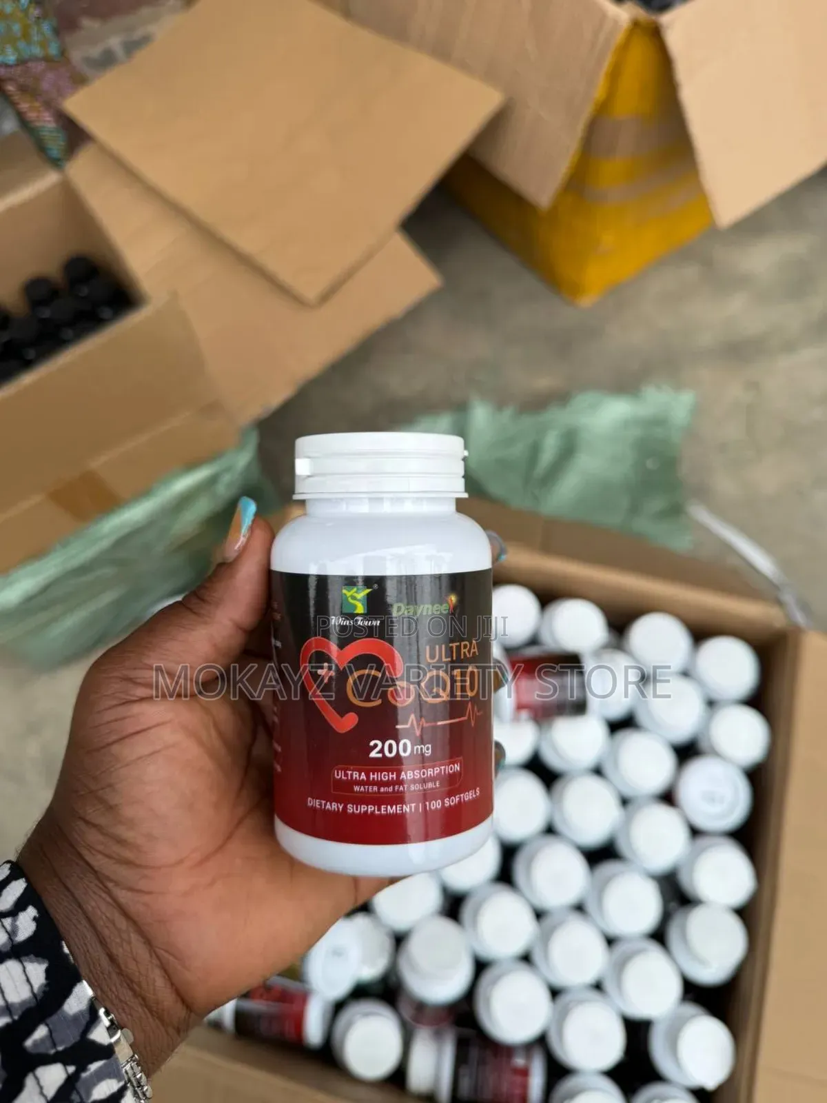 Wins Jown Ultra Coenzyme Q10 200mg Total Wellness Softgel Capsules