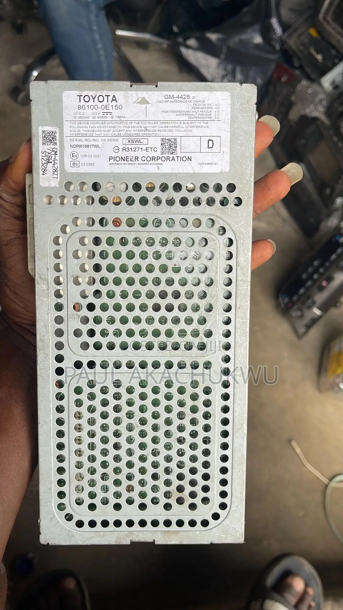 Toyota Lexus Pioneer Amplifier Is250 014/019