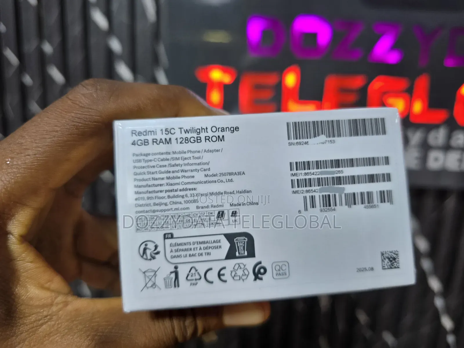 New Xiaomi Redmi 15C 4G 128 GB