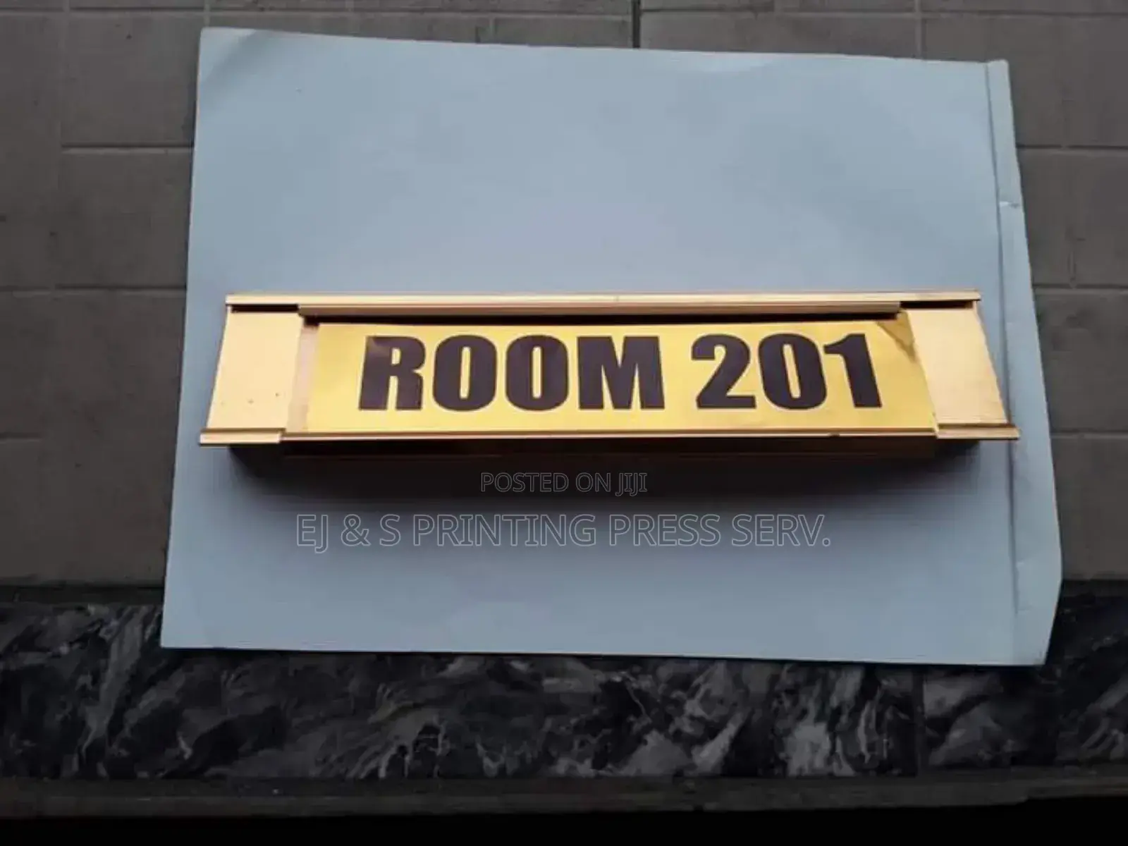 Customised Door Name Tags