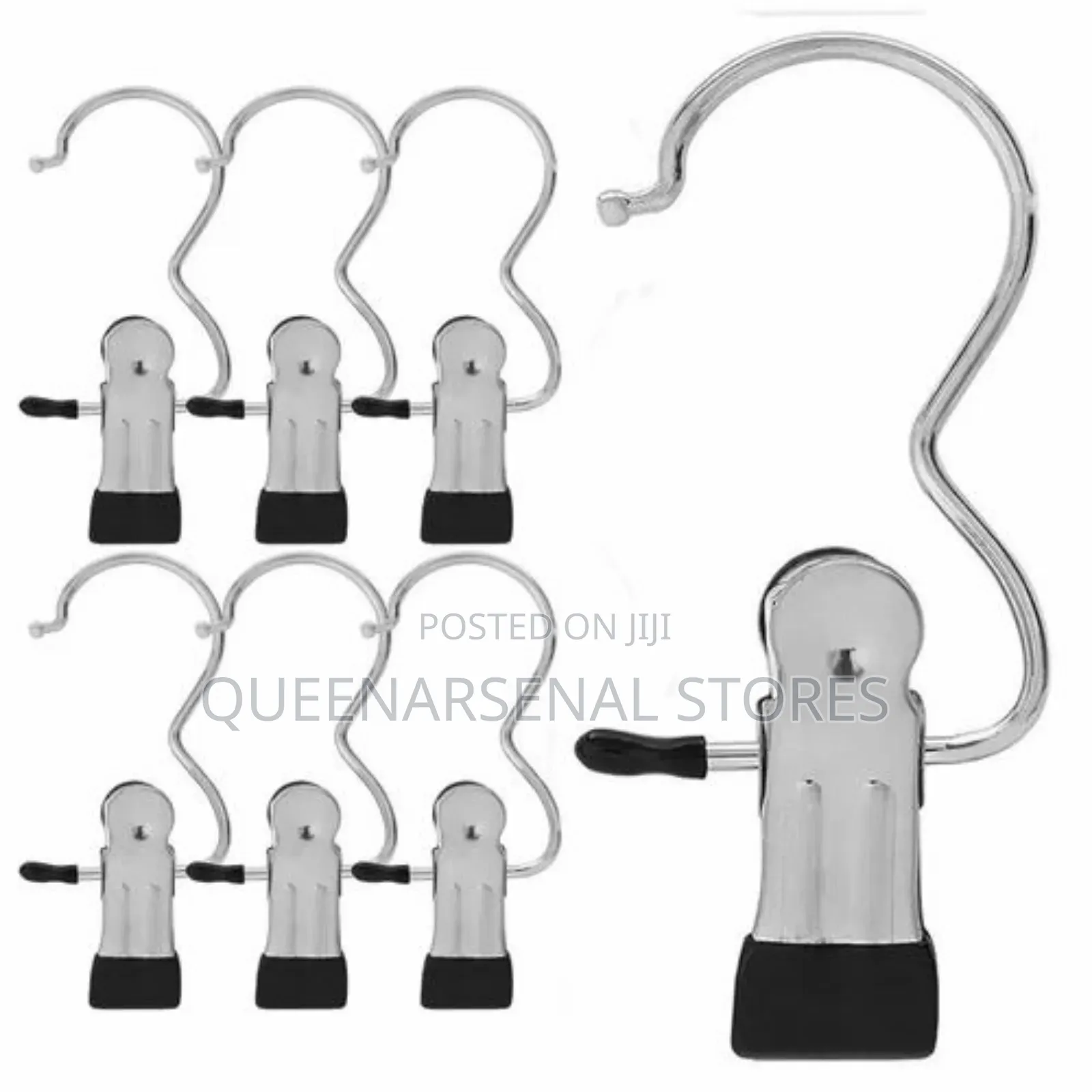 Stainless Steel Clip Hanger -- 10pcs