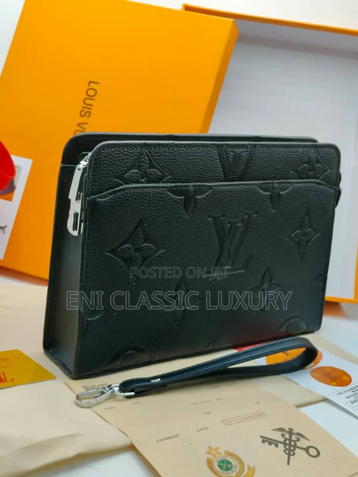 Super High Quality Luxury Men's Handbags Hermes Well Branded Package