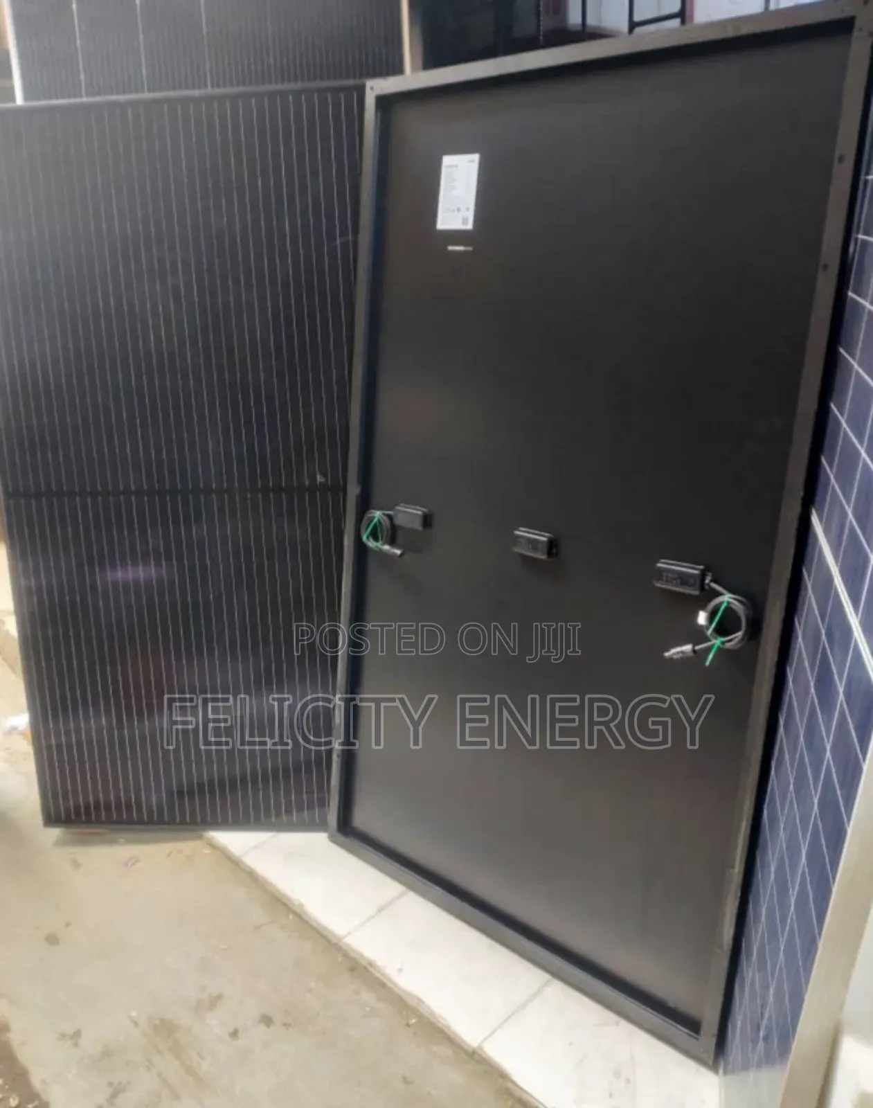 Longi 450watt All Black Solar Panel 120 Cells Halfcut Mono