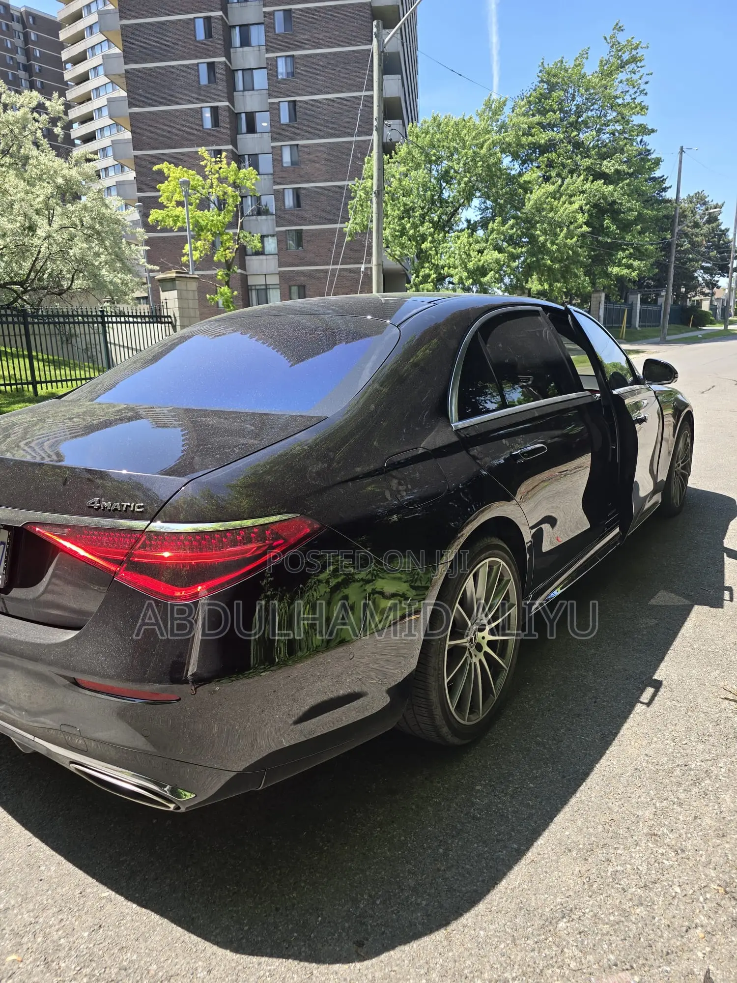 Mercedes-Benz S-Class S 580 4MATIC 2021 Black