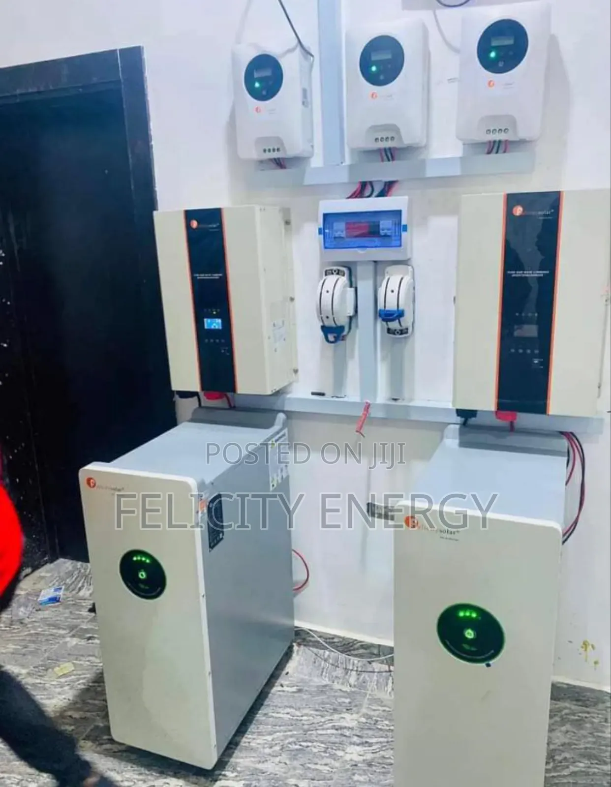 Felicity Lithium Battery 30kwh + 20kva Inverter Full Installation