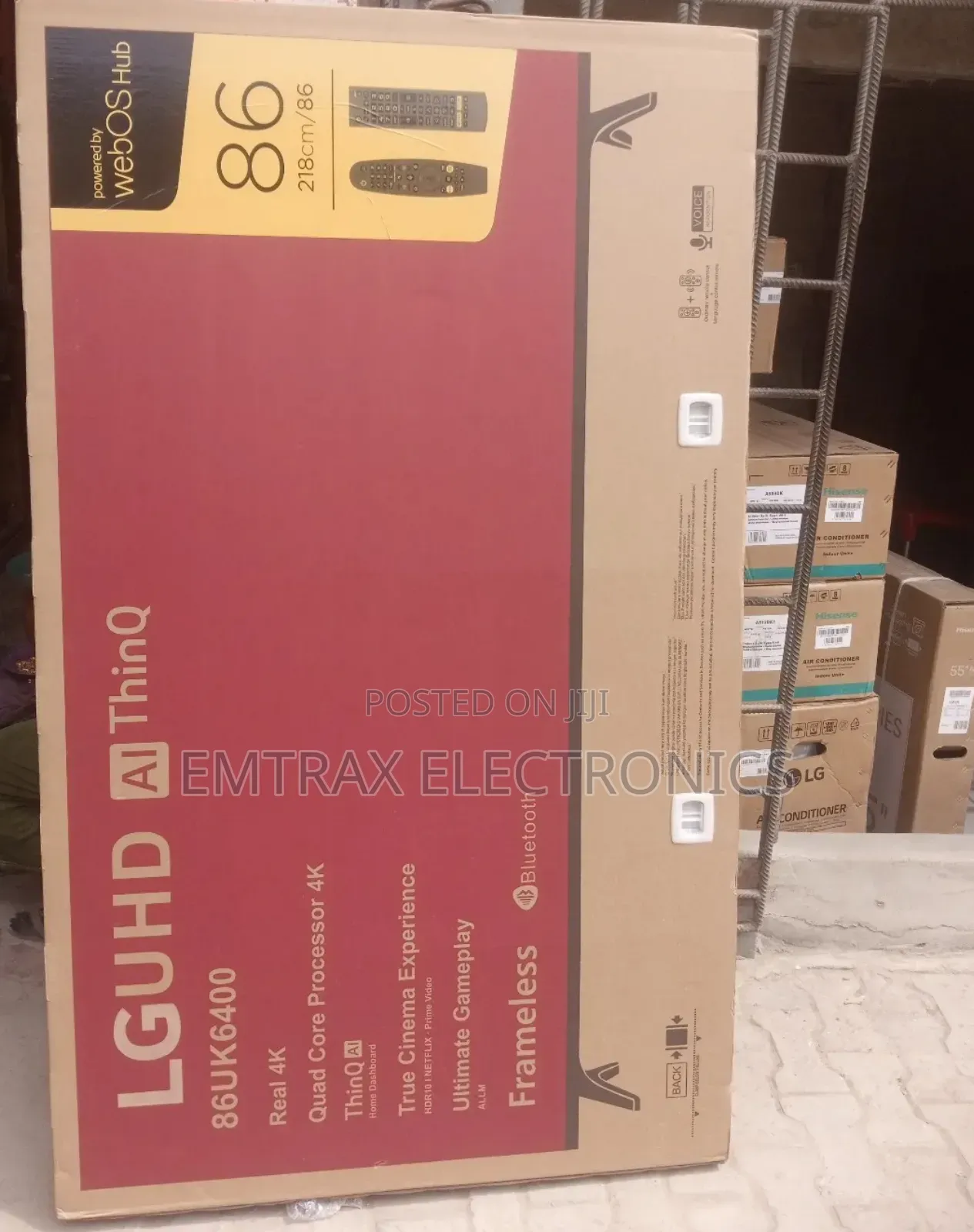 Lguhd 86 Inches Websohub Flameless