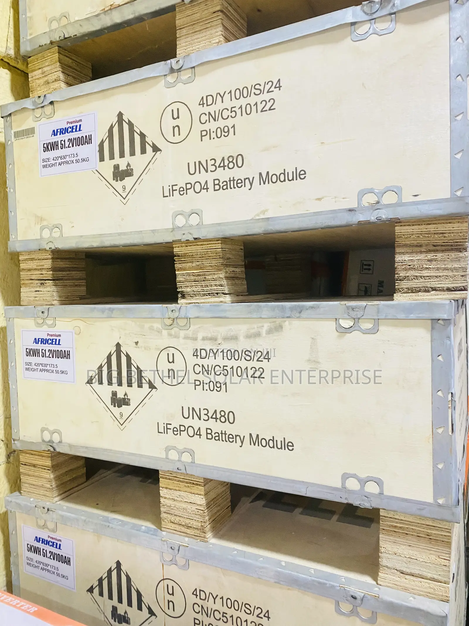 5kwh 51.2v Africell Solar Lithium Iron Battery Is Available