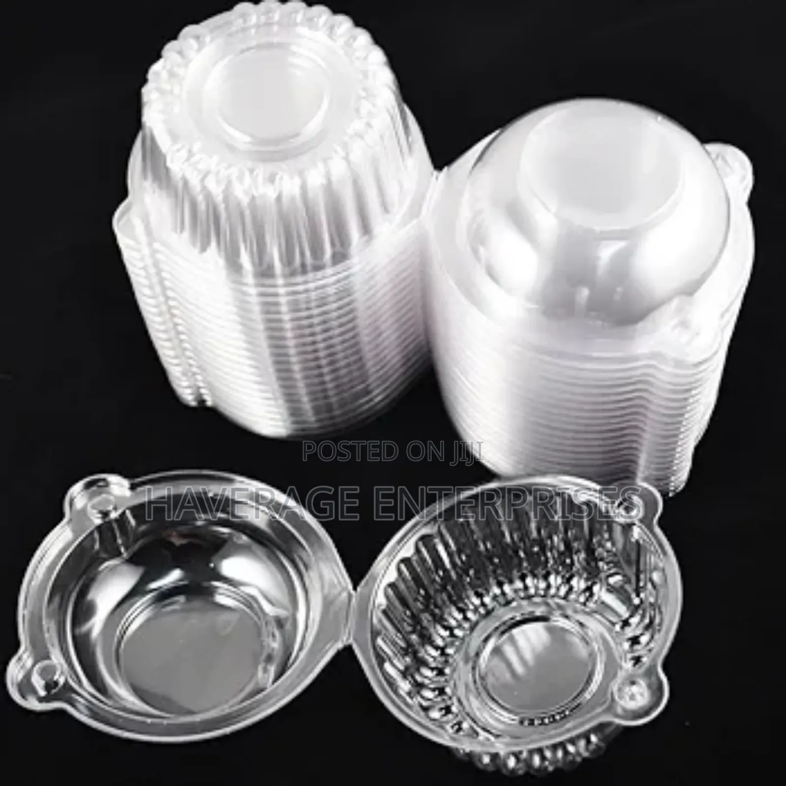 Cupcake Muffin Dome Holders Cases Boxes Cups Pods (500)