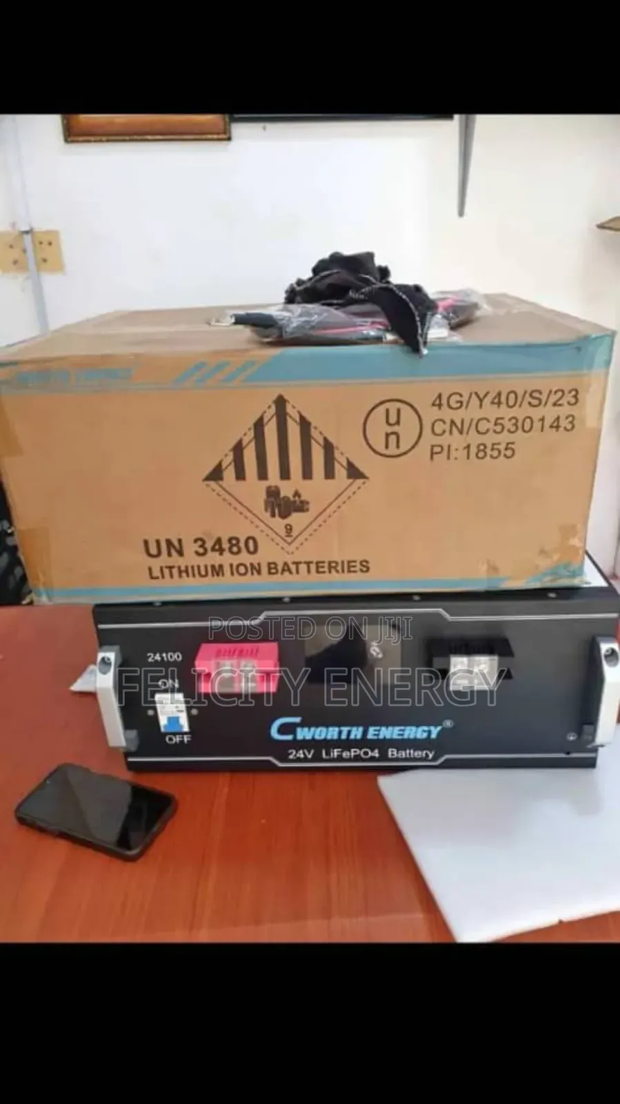 C Worth Energy Lithium Battery 5kwh 24v