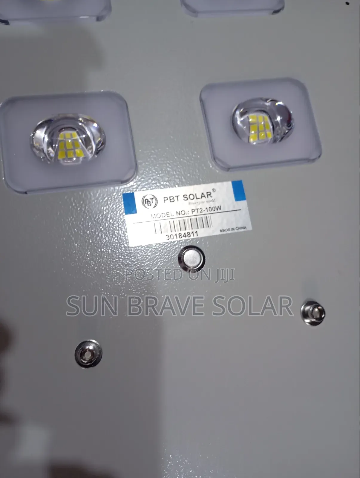 100w Pbt All-in-one Solar Street Light Available