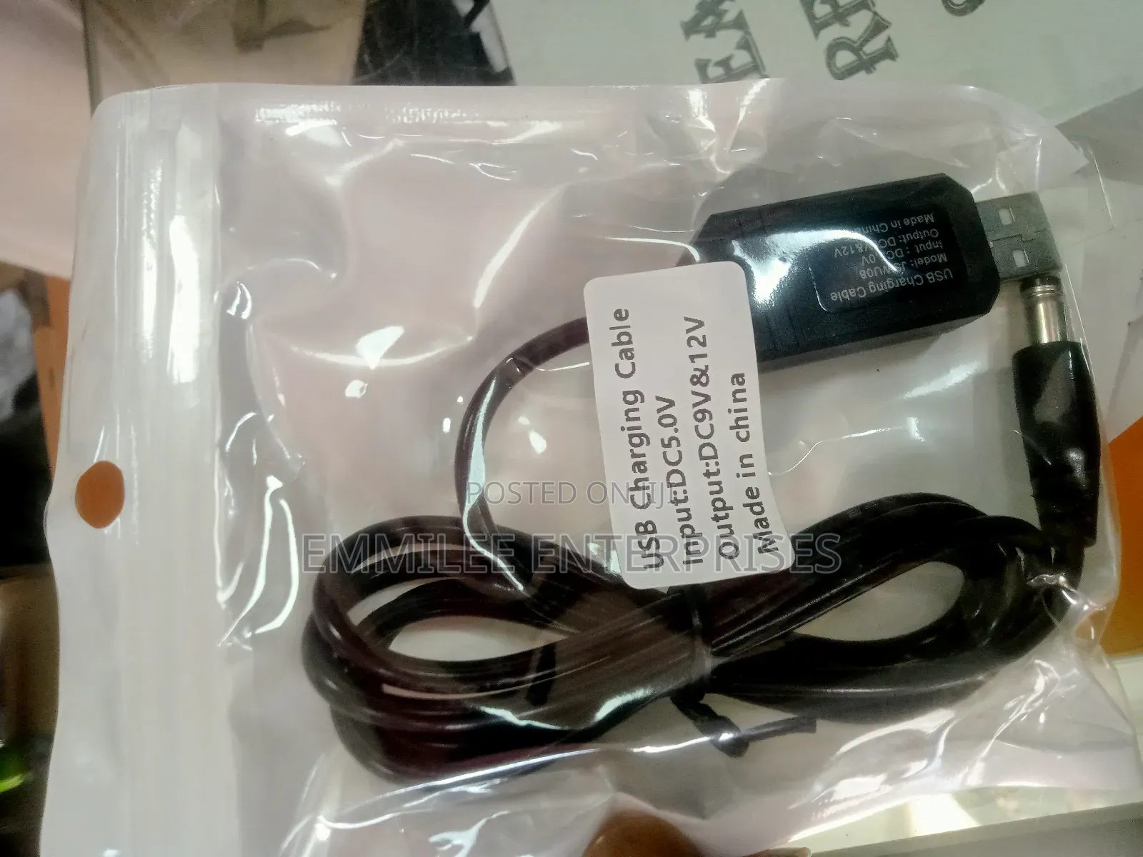 Router to Power Bank Cable