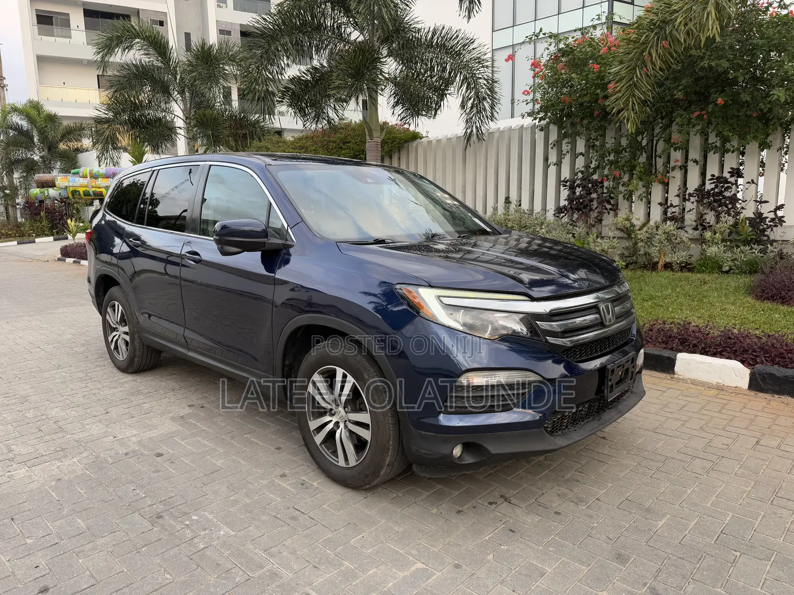 Honda Pilot EX-L 4dr SUV 4WD (3.5L 6cyl 5A) 2016 Blue