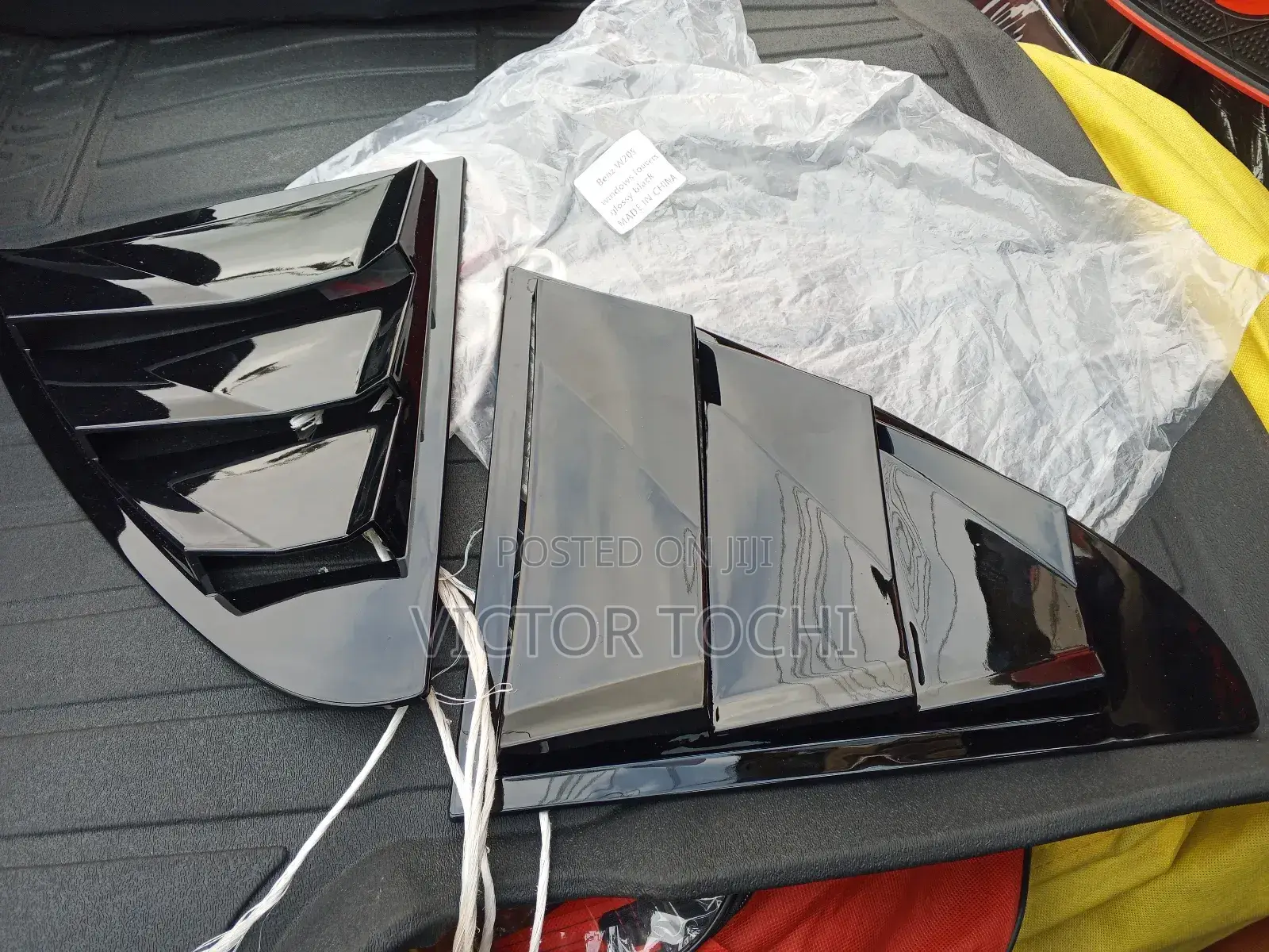 Rear Side Window Louver Covers Benz C300