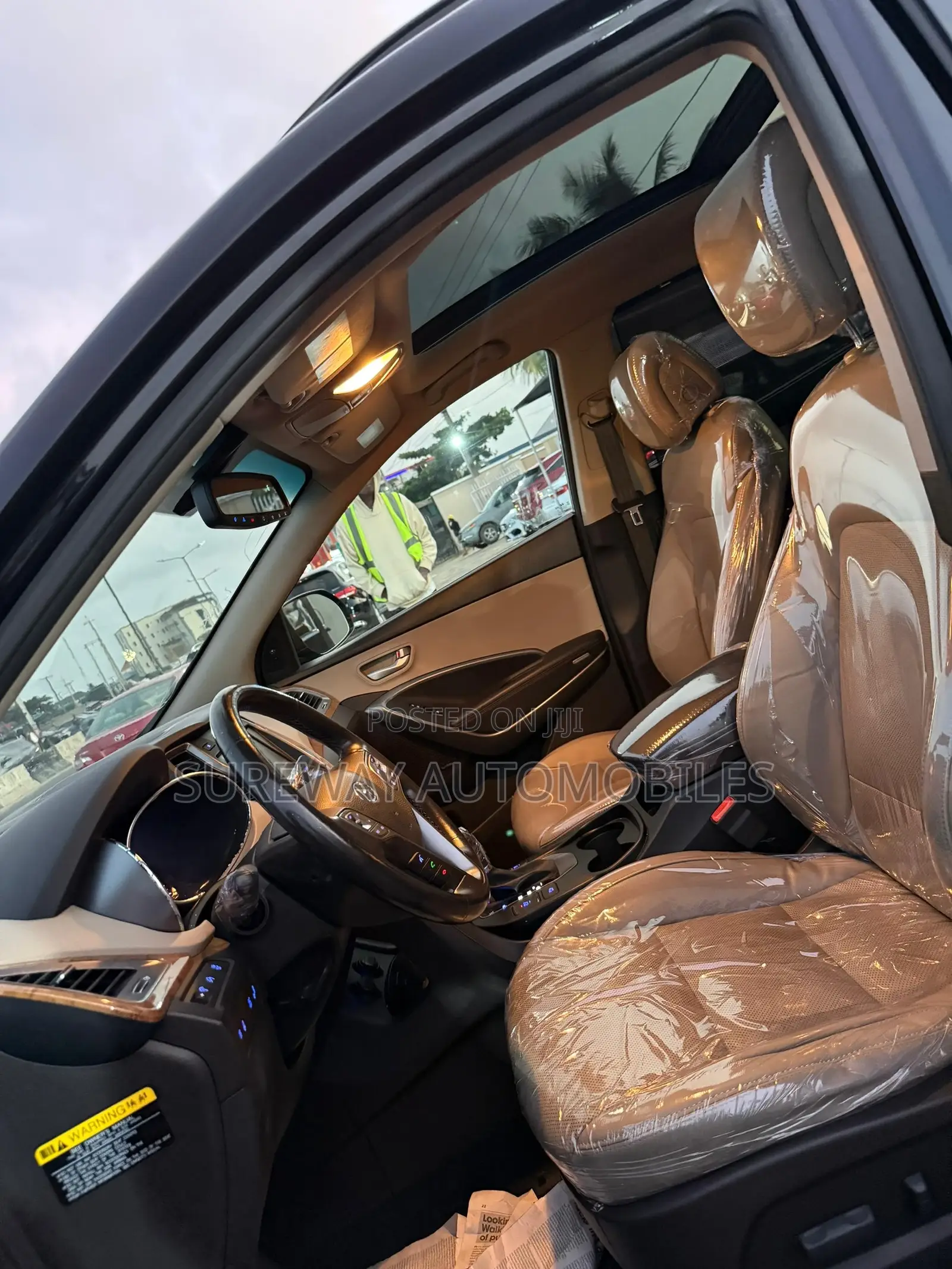 Hyundai Santa Fe Limited 4dr SUV (3.3L 6cyl 6A) 2015 Black