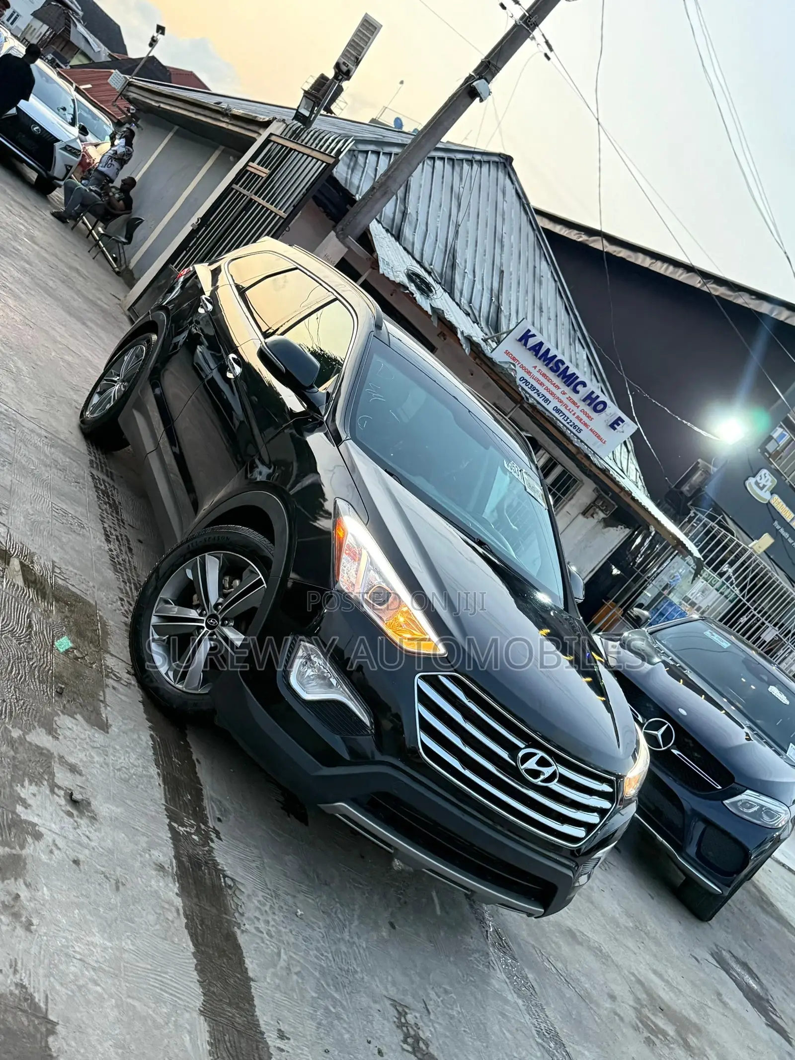Hyundai Santa Fe Limited 4dr SUV (3.3L 6cyl 6A) 2015 Black