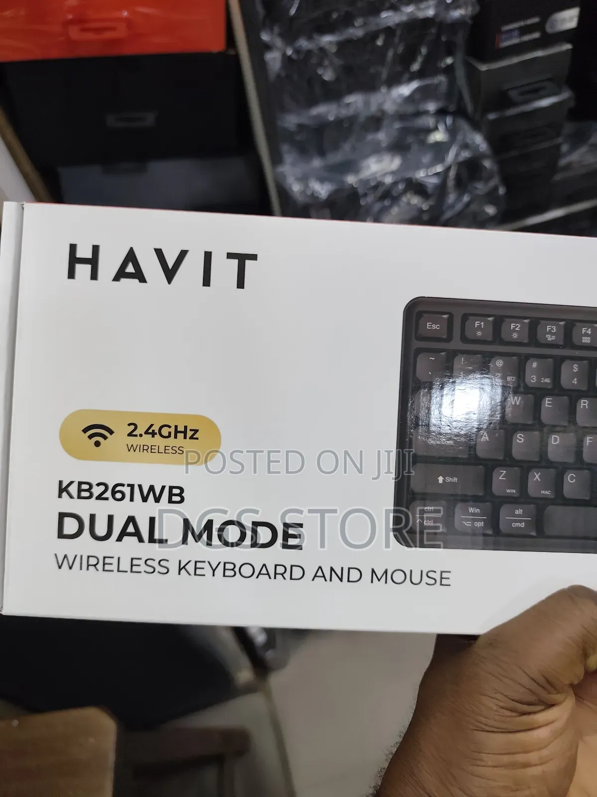 Havit Kb261wb Dual Mode Wireless Keyboard and Mouse