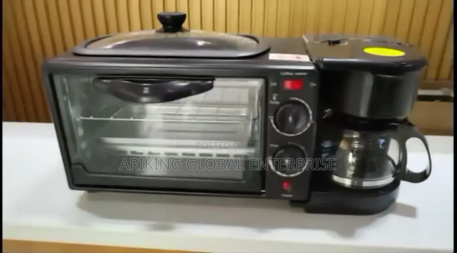 3 in 1 Breakfast Maker Silver Crest