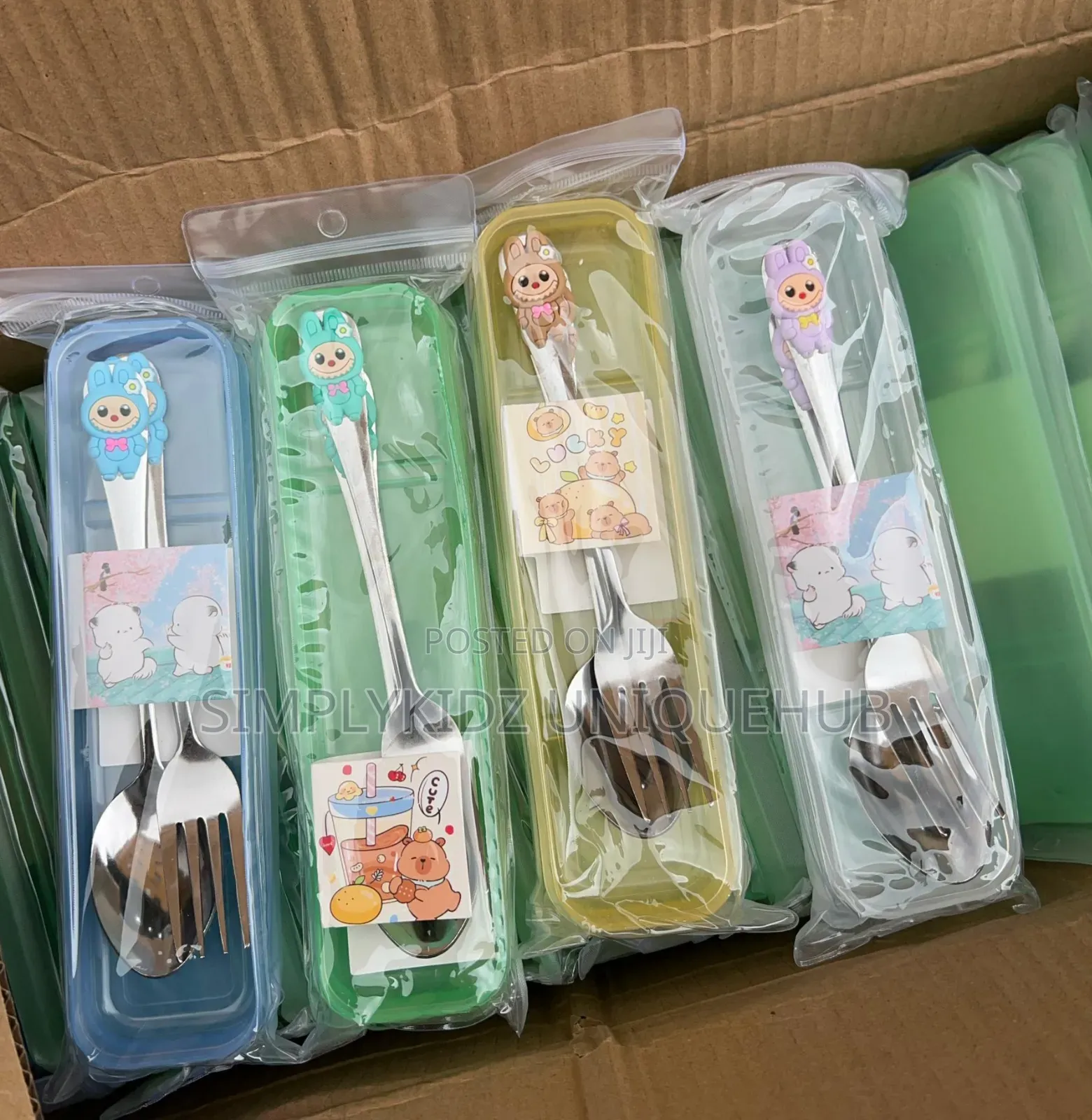 2 in 1 Character Kids Cutlery Set